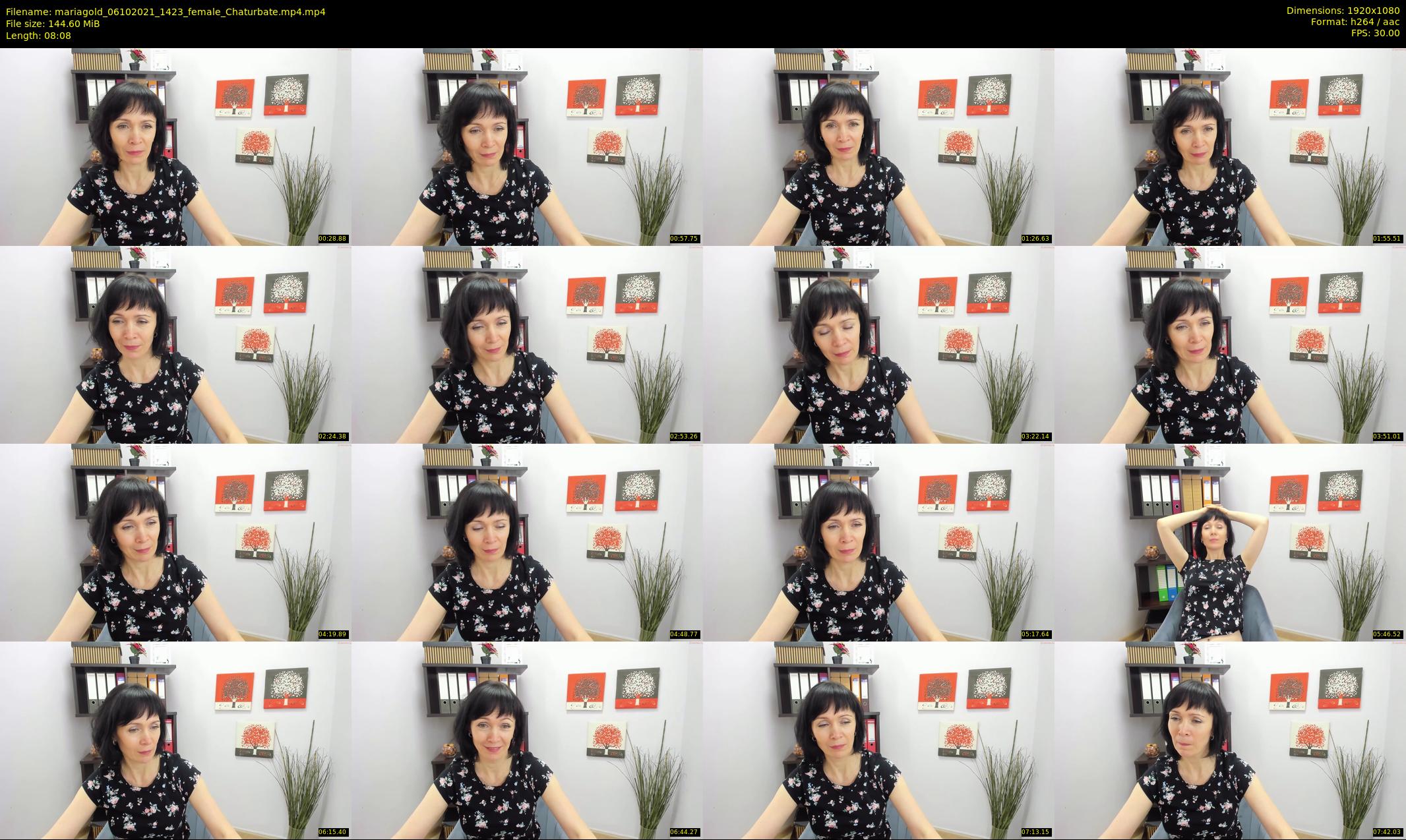 mariagold — 9 minute Chaturbate female cam show recording, 1080p, Oct 6, 2021