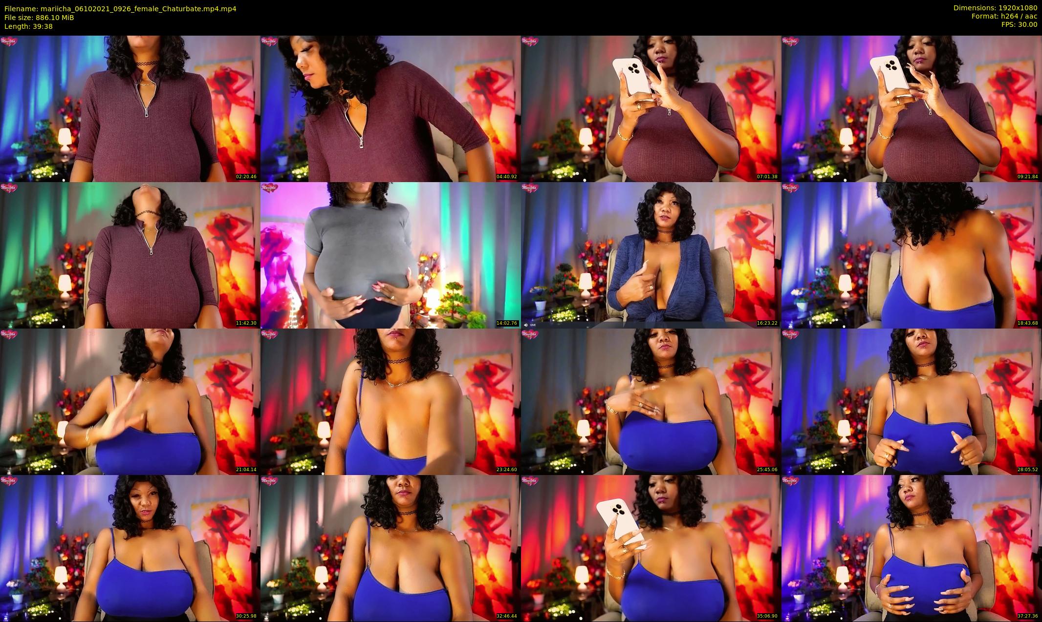 mariicha — 40 minute Chaturbate female cam show recording, 1080p, Oct 6, 2021