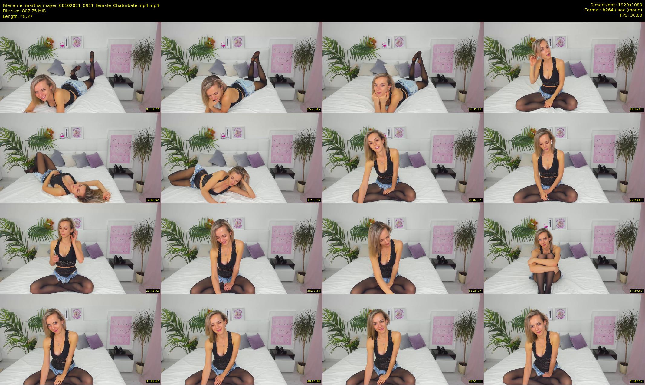 martha_mayer — 49 minute Chaturbate female cam show recording, 1080p, Oct 6, 2021
