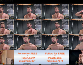 maximus_787 — 15 minute Chaturbate male cam show recording, 1080p, Oct 7, 2021