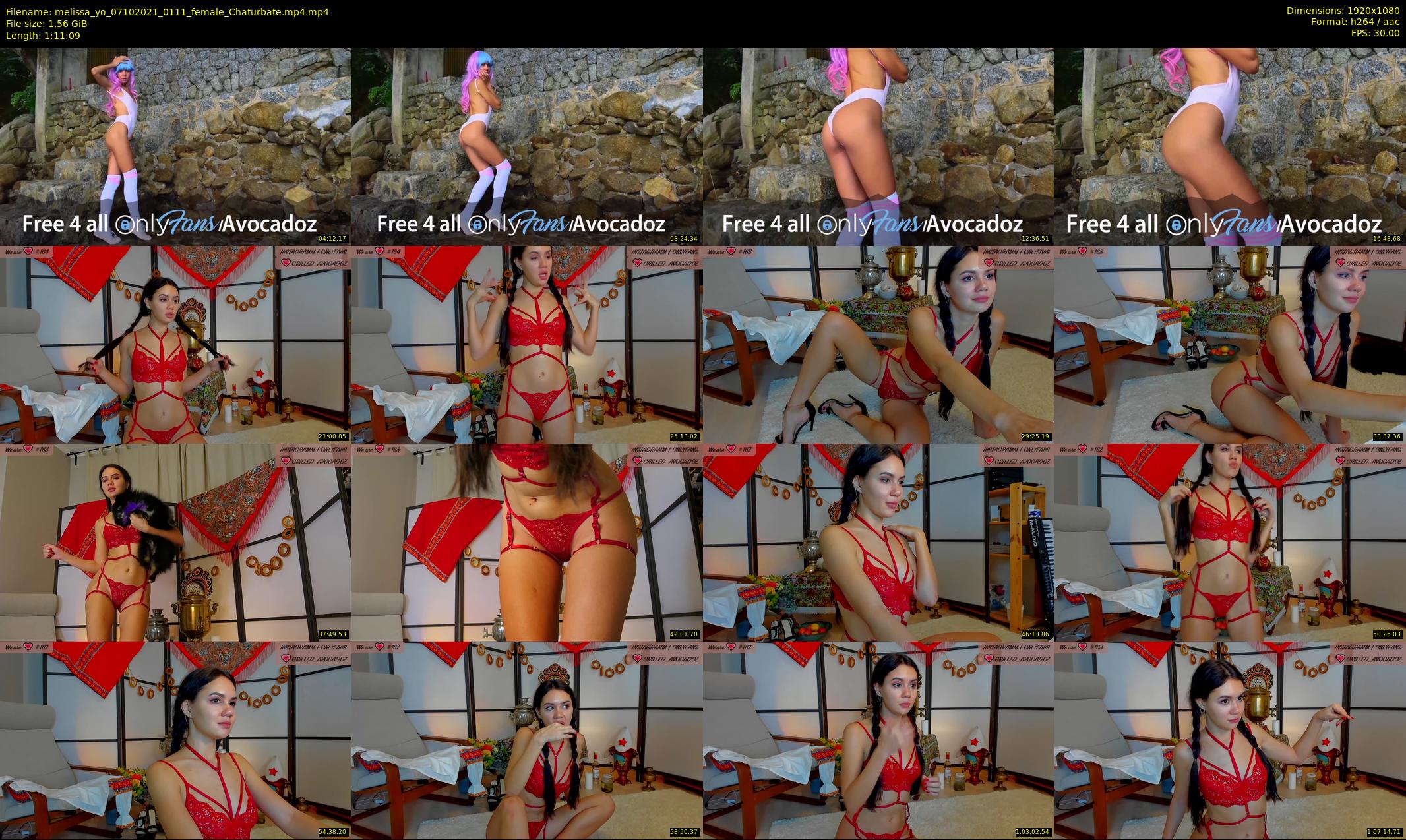 melissa_yo — 72 minute Chaturbate female cam show recording, 1080p, Oct 7, 2021