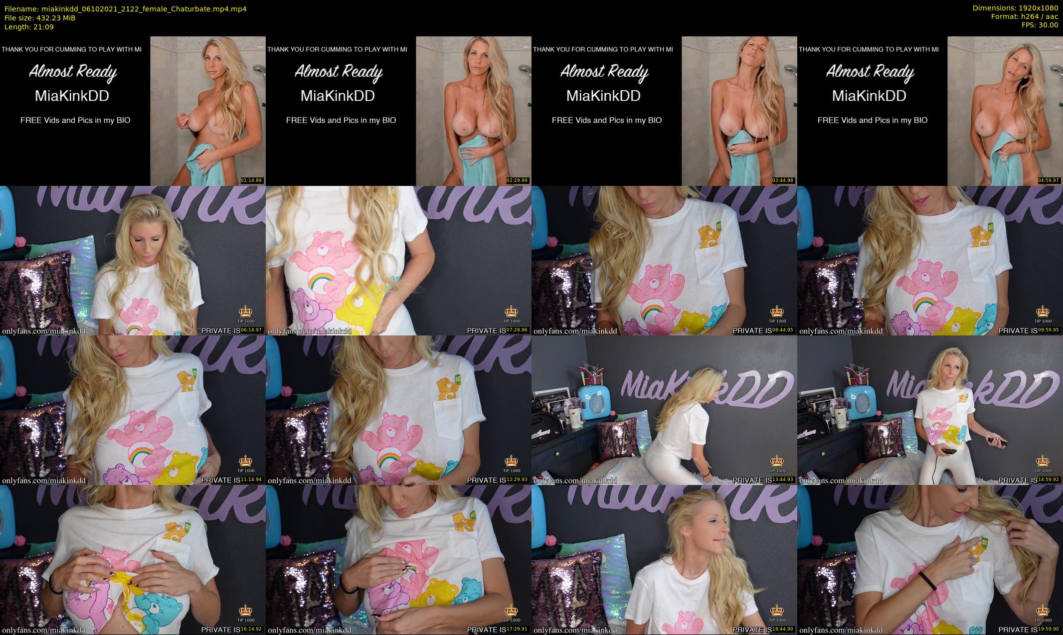 miakinkdd — 22 minute Chaturbate female cam show recording, 1080p, Oct 6, 2021