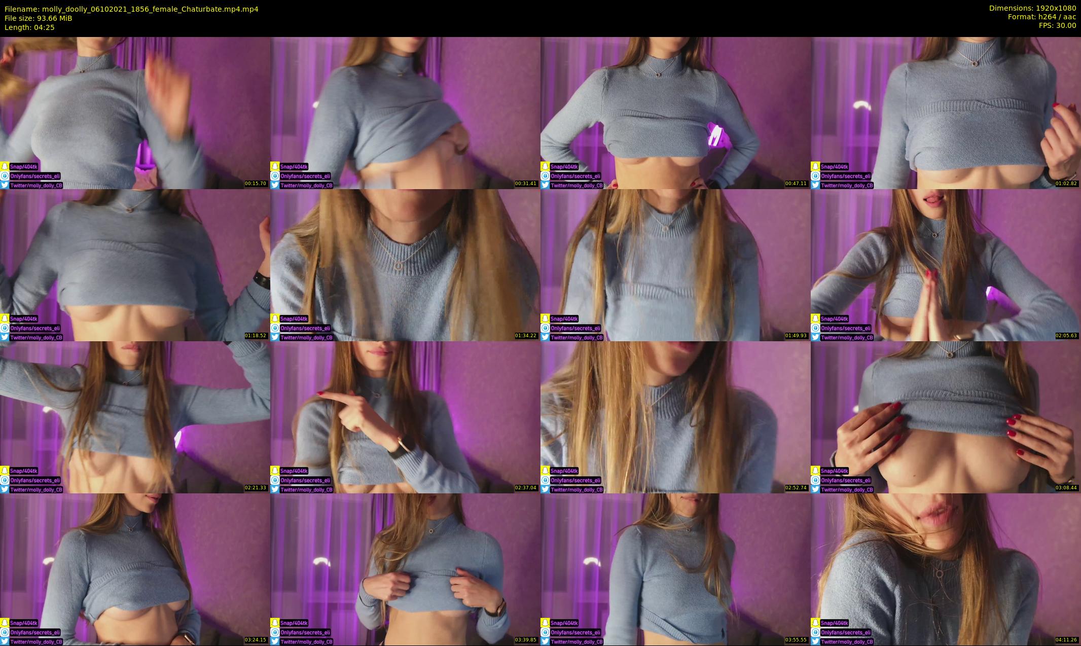 molly_doolly — 5 minute Chaturbate female cam show recording, 1080p, Oct 6, 2021