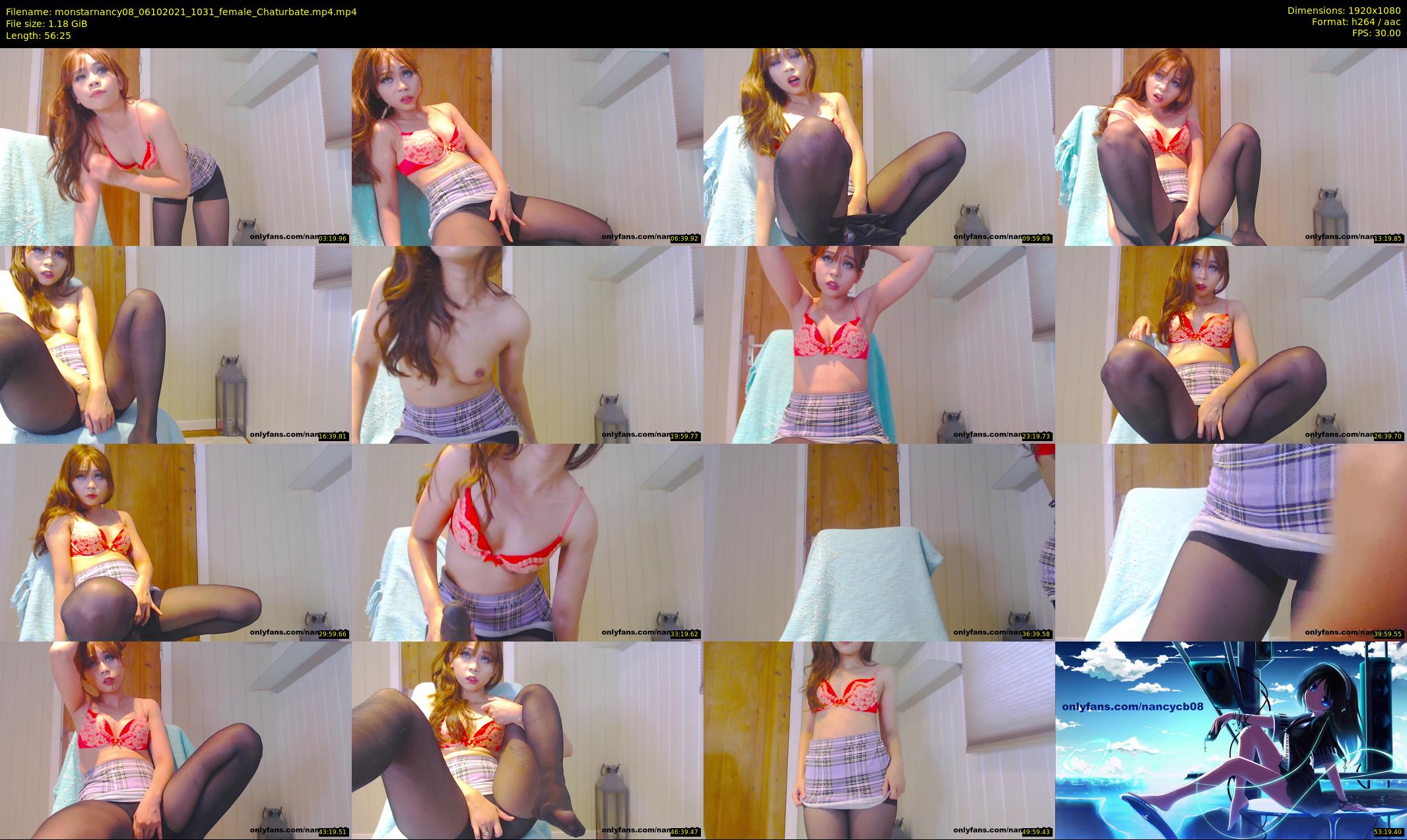 monstarnancy08 — 57 minute Chaturbate female cam show recording, 1080p, Oct 6, 2021