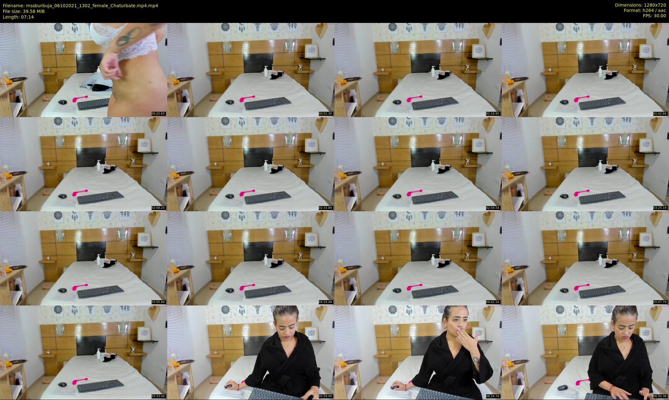 mssburbuja — 8 minute Chaturbate female cam show recording, 720p, Oct 6, 2021