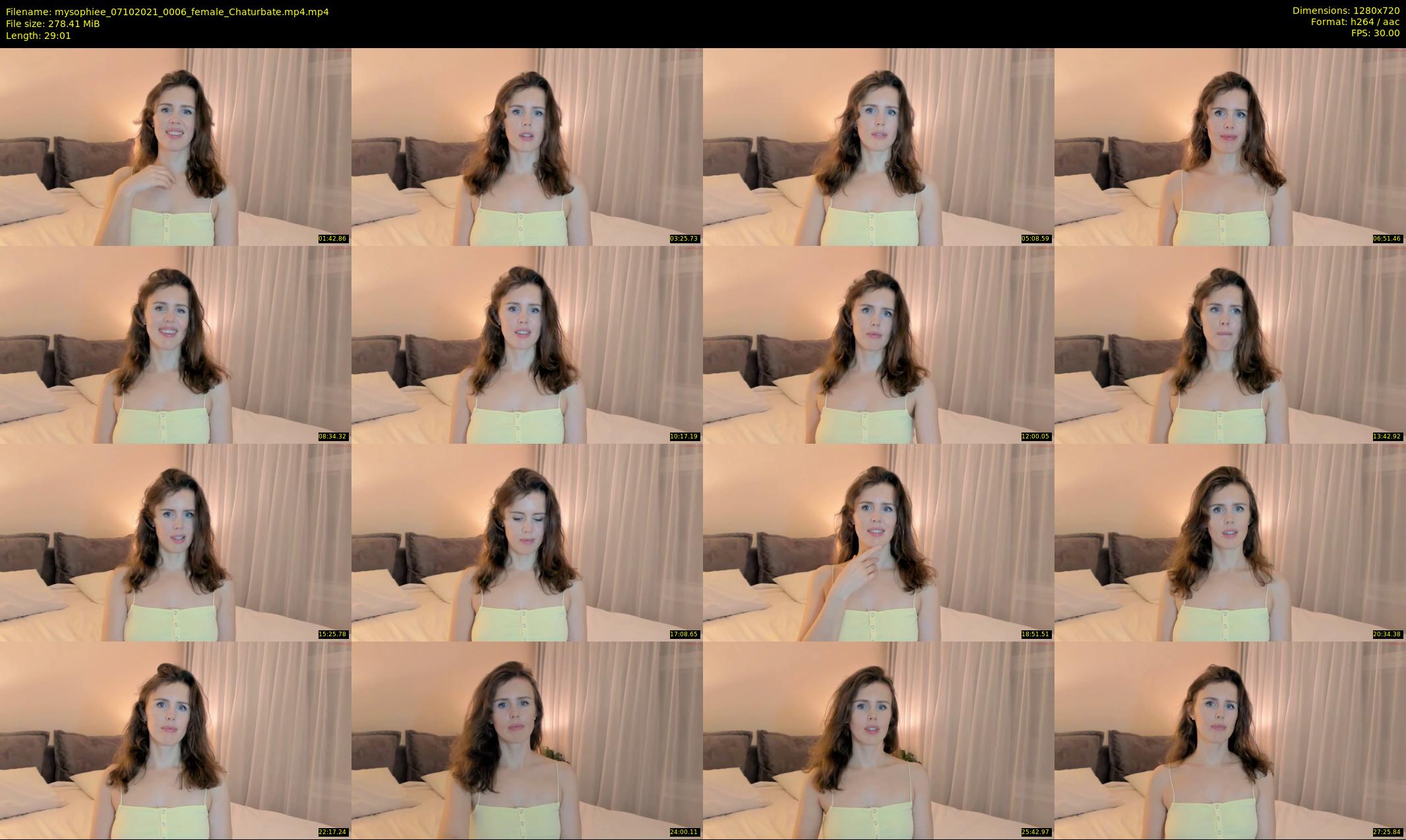 mysophiee — 30 minute Chaturbate female cam show recording, 720p, Oct 7, 2021