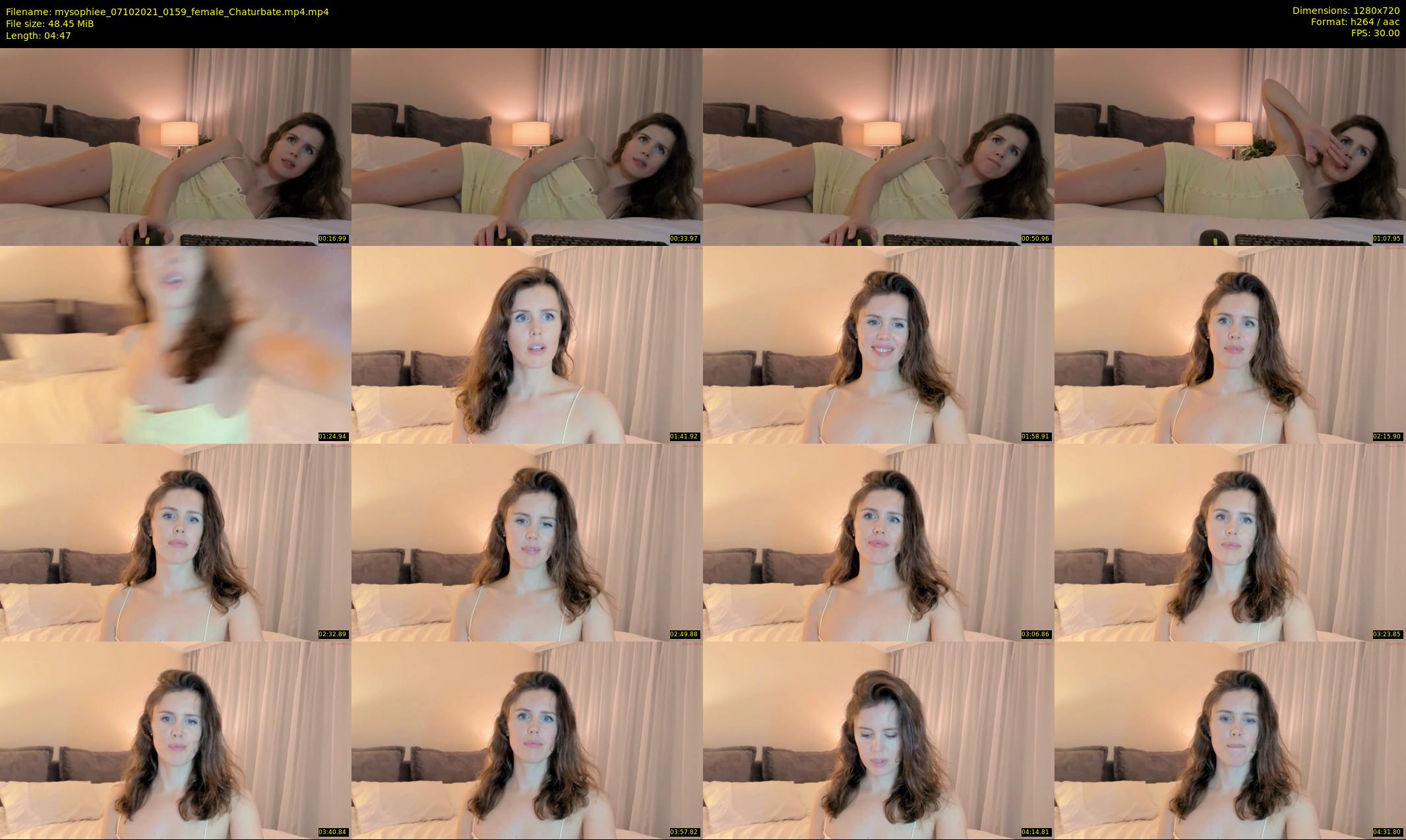 mysophiee — 5 minute Chaturbate female cam show recording, 720p, Oct 7, 2021