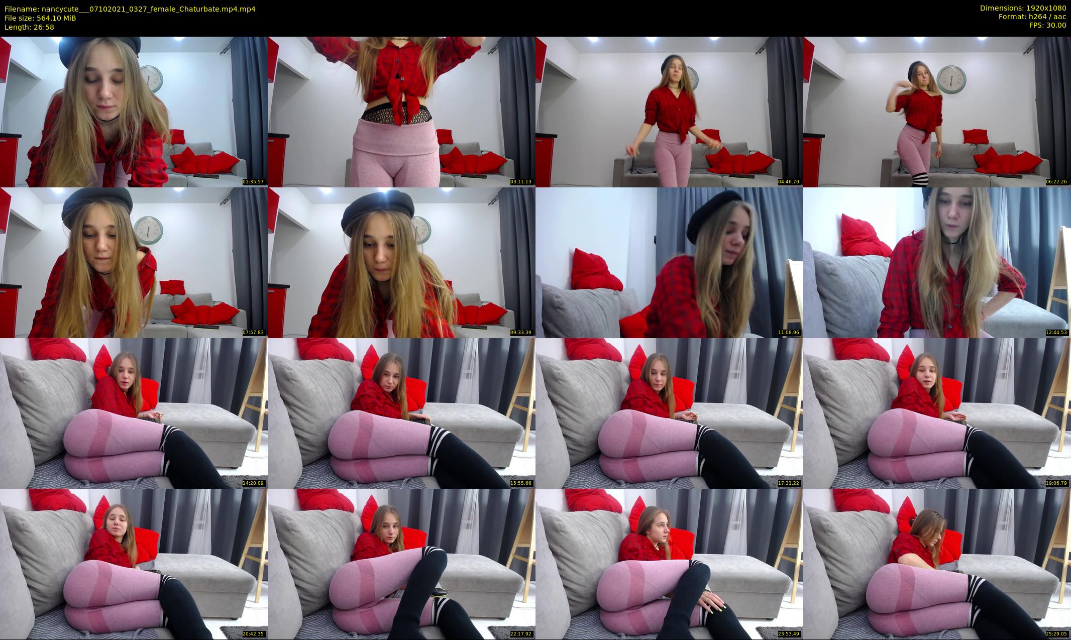 nancycute__ — 27 minute Chaturbate female cam show recording, 1080p, Oct 7, 2021