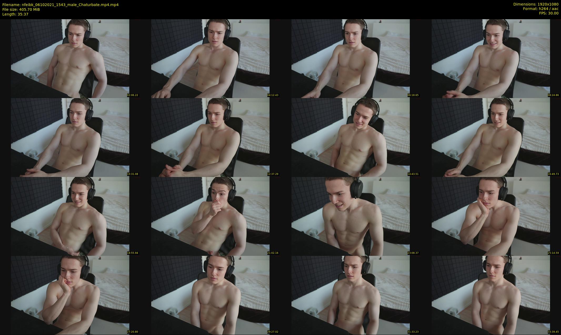 nfeibk — 36 minute Chaturbate male cam show recording, 1080p, Oct 6, 2021