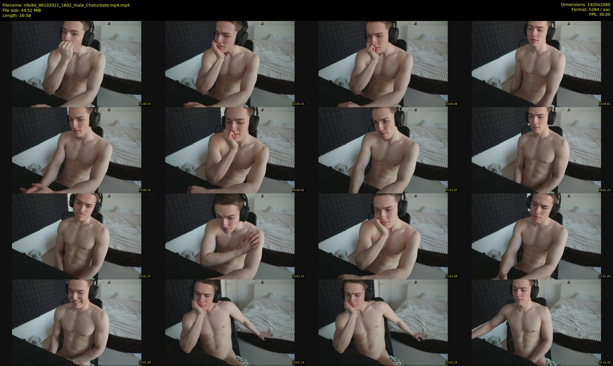 nfeibk — 17 minute Chaturbate male cam show recording, 1080p, Oct 6, 2021