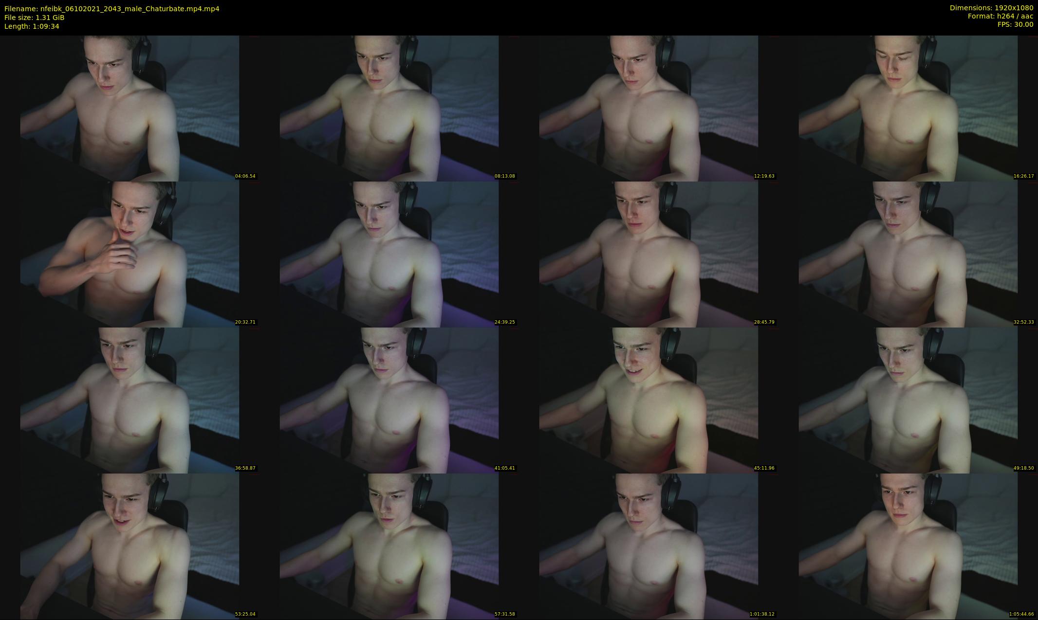 nfeibk — 70 minute Chaturbate male cam show recording, 1080p, Oct 6, 2021