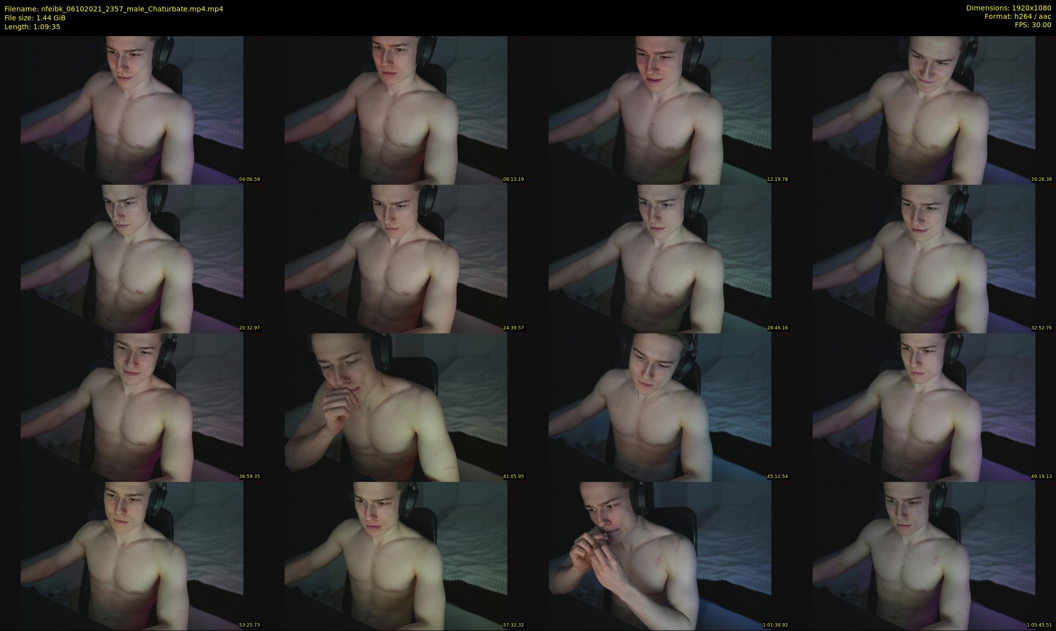 nfeibk — 70 minute Chaturbate male cam show recording, 1080p, Oct 6, 2021