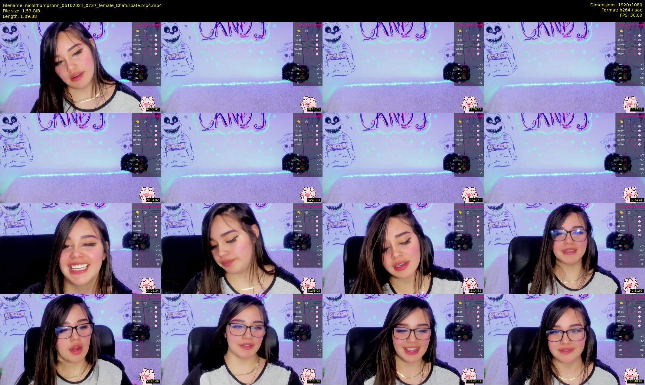 nicolthompsonn — 70 minute Chaturbate female cam show recording, 1080p, Oct 6, 2021