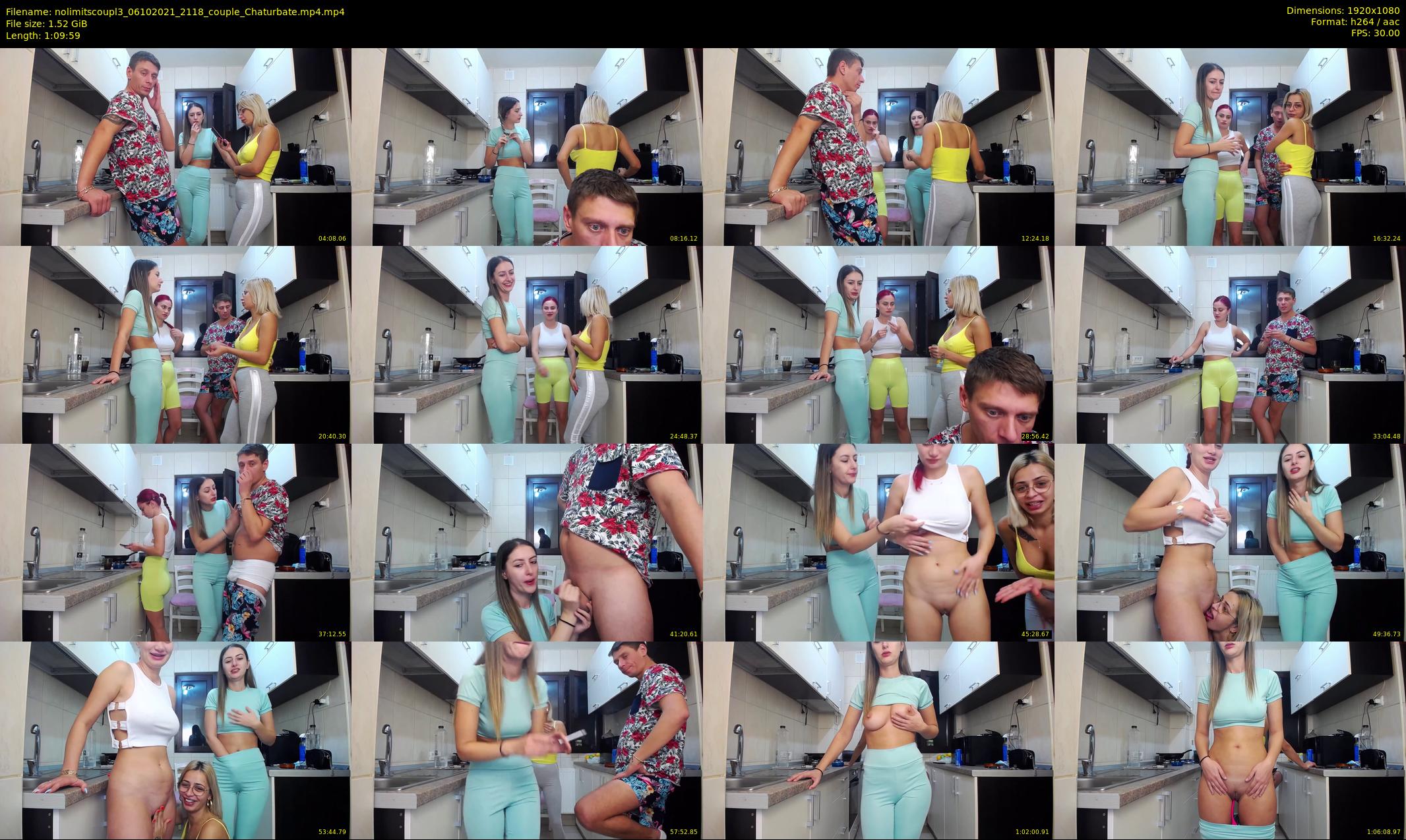 nolimitscoupl3 — 70 minute Chaturbate couple cam show recording, 1080p, Oct 6, 2021