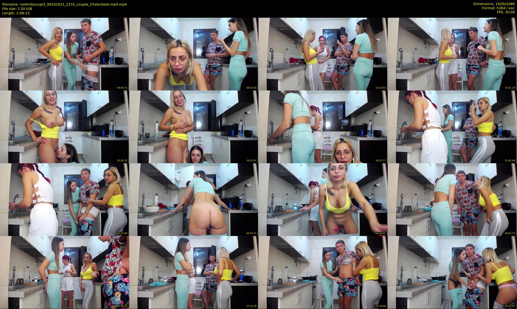 nolimitscoupl3 — 70 minute Chaturbate couple cam show recording, 1080p, Oct 6, 2021
