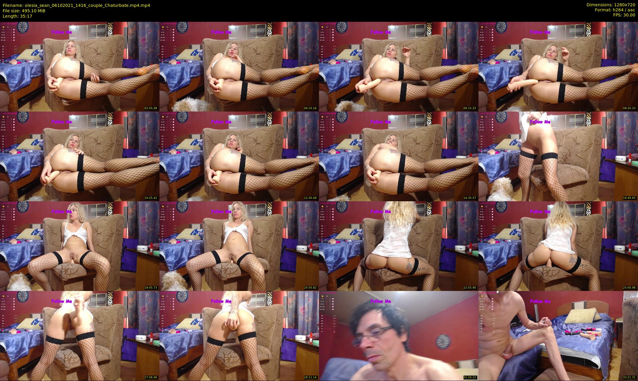 olesia_sean — 36 minute Chaturbate couple cam show recording, 720p, Oct 6, 2021