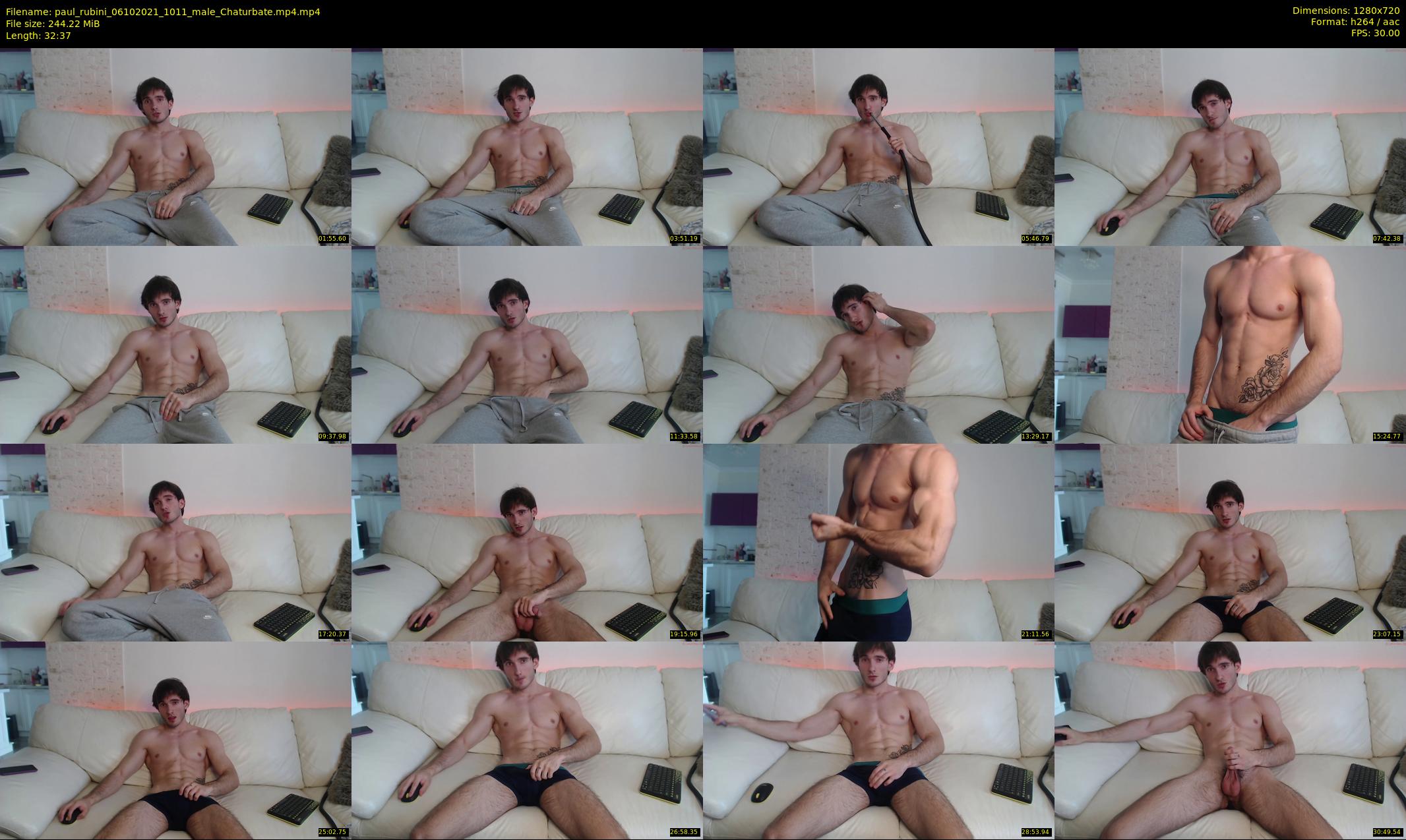 paul_rubini — 33 minute Chaturbate male cam show recording, 720p, Oct 6, 2021