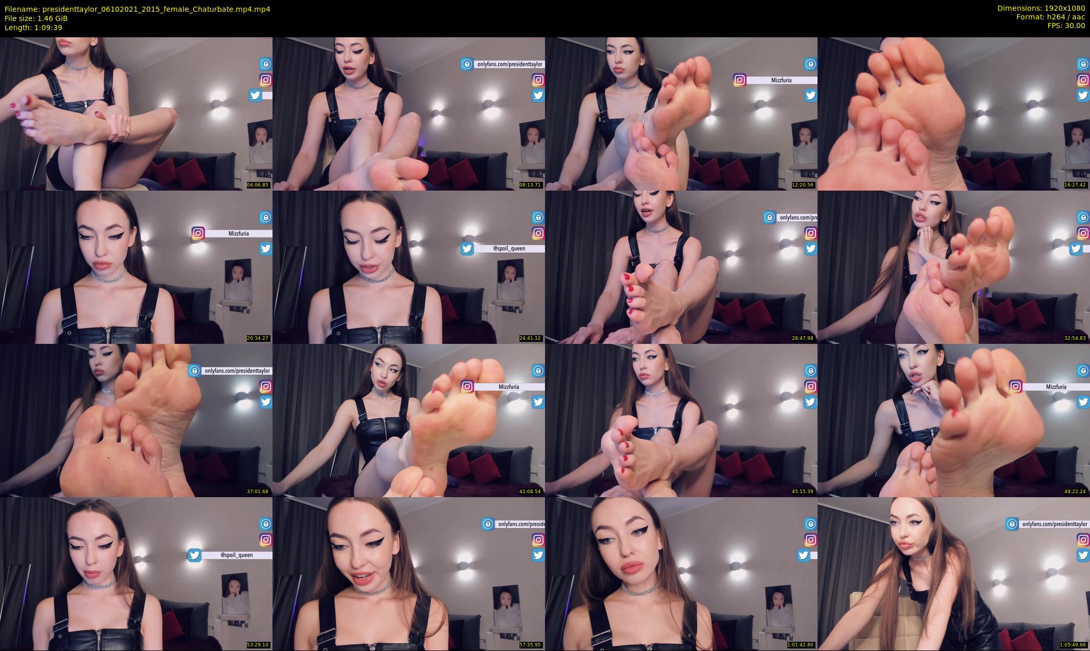 presidenttaylor — 70 minute Chaturbate female cam show recording, 1080p, Oct 6, 2021