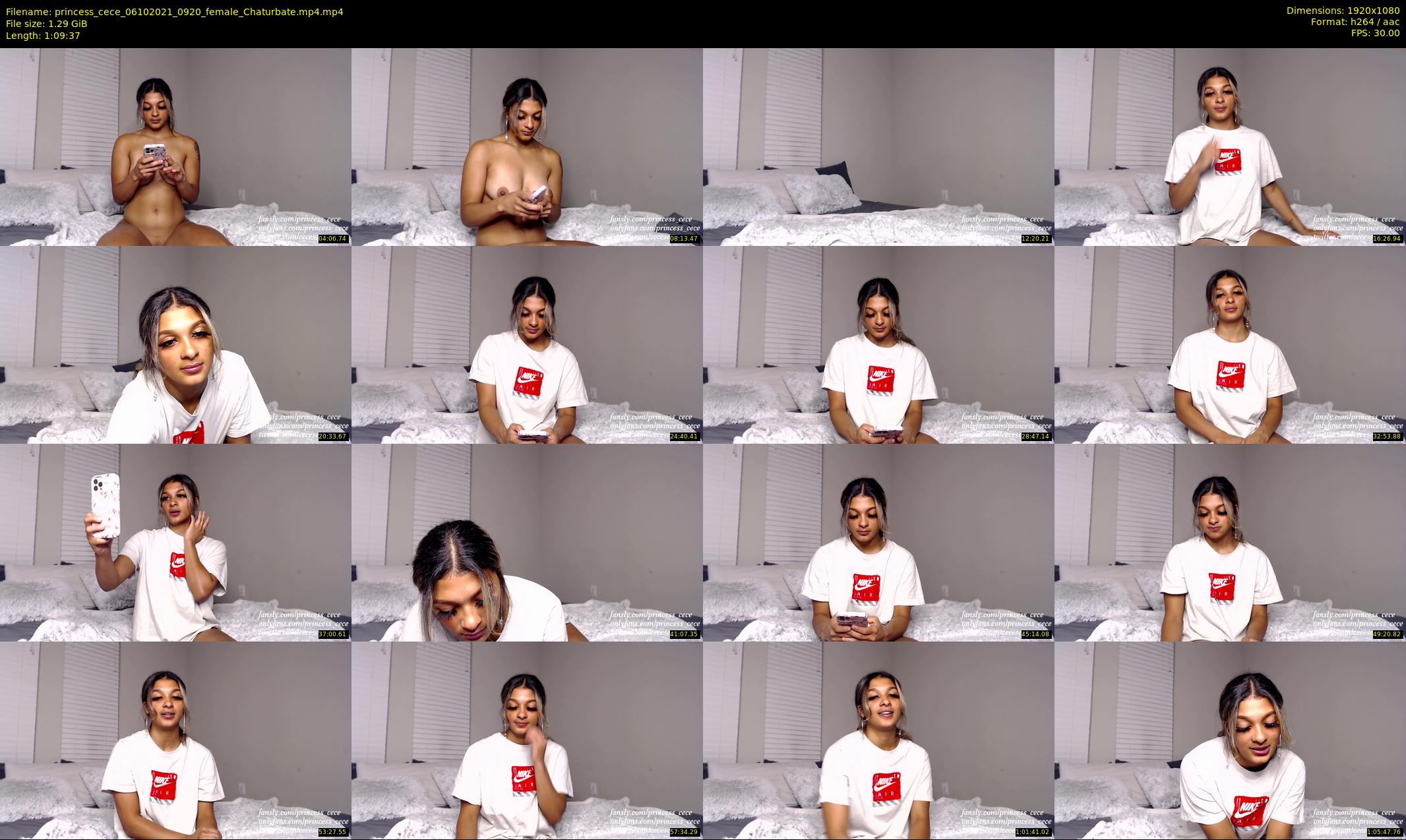 princess_cece — 70 minute Chaturbate female cam show recording, 1080p, Oct 6, 2021