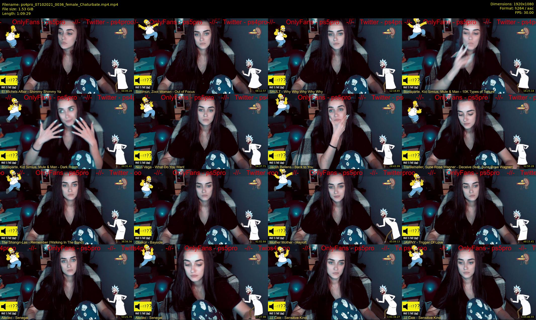 ps4pro — 70 minute Chaturbate female cam show recording, 1080p, Oct 7, 2021