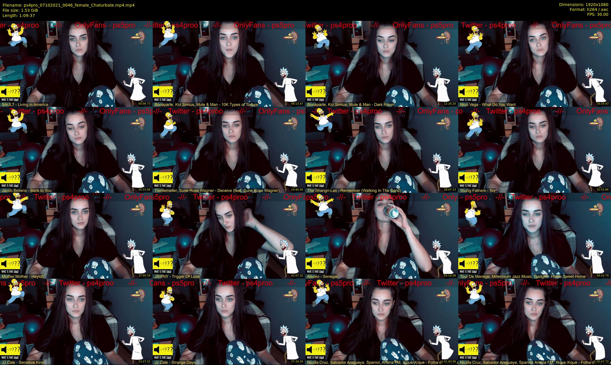 ps4pro — 70 minute Chaturbate female cam show recording, 1080p, Oct 7, 2021