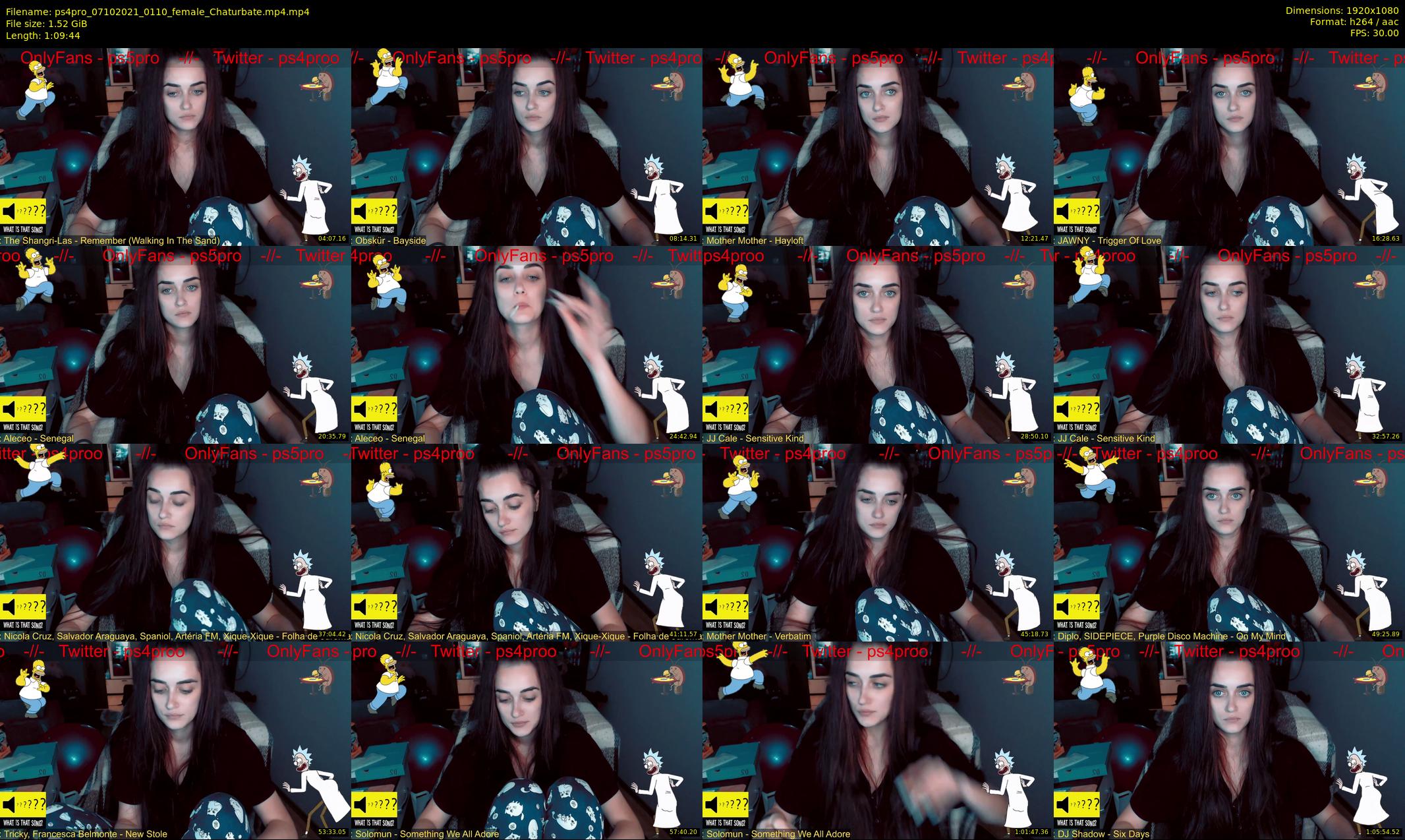 ps4pro — 70 minute Chaturbate female cam show recording, 1080p, Oct 7, 2021