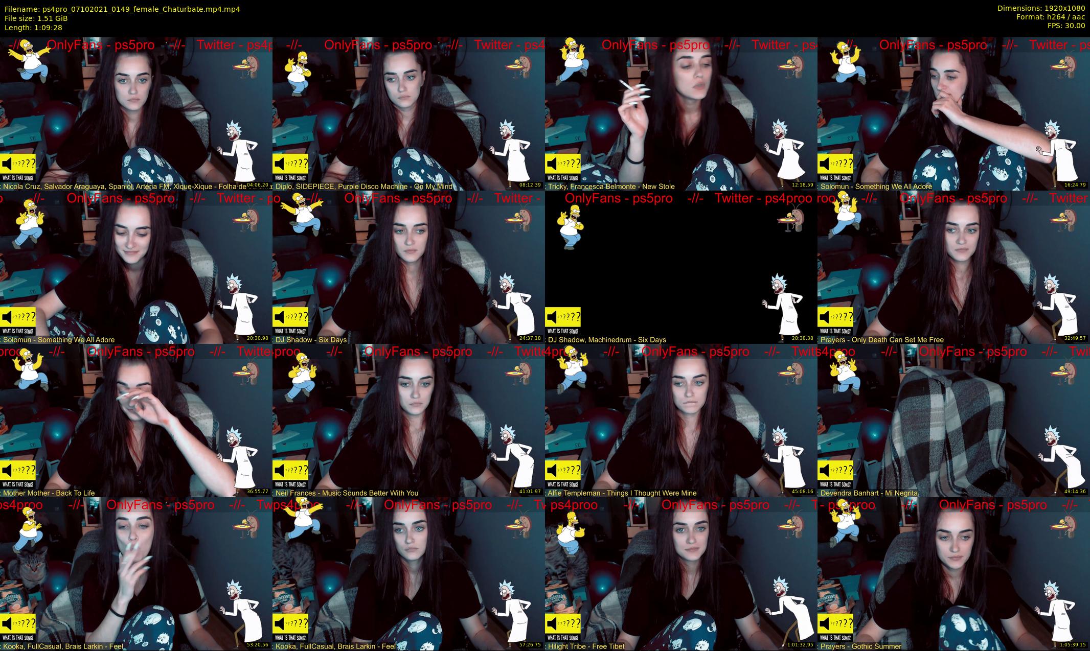 ps4pro — 70 minute Chaturbate female cam show recording, 1080p, Oct 7, 2021