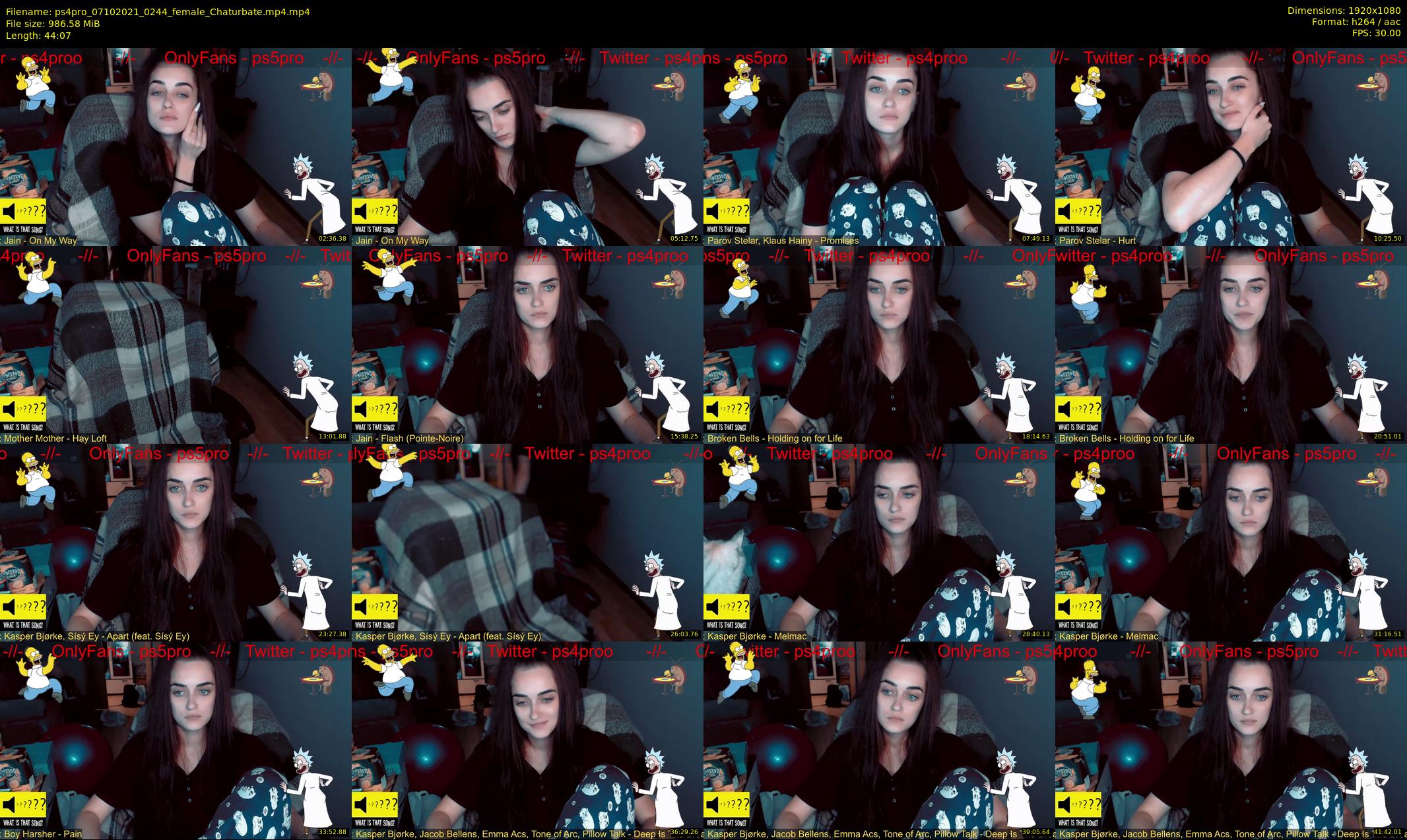 ps4pro — 45 minute Chaturbate female cam show recording, 1080p, Oct 7, 2021
