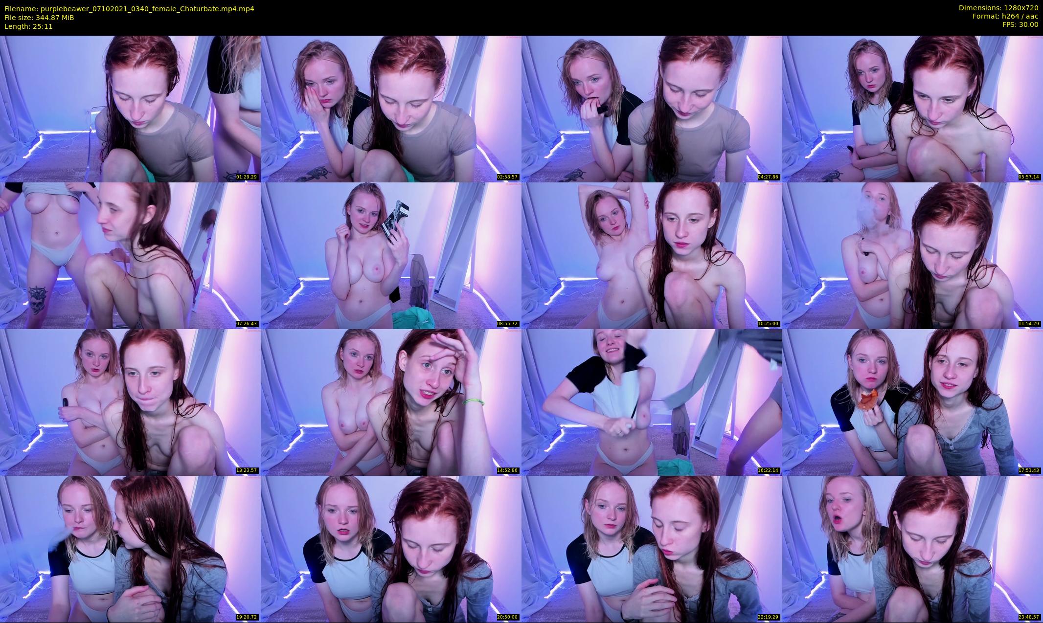 purplebeawer — 26 minute Chaturbate female cam show recording, 720p, Oct 7, 2021