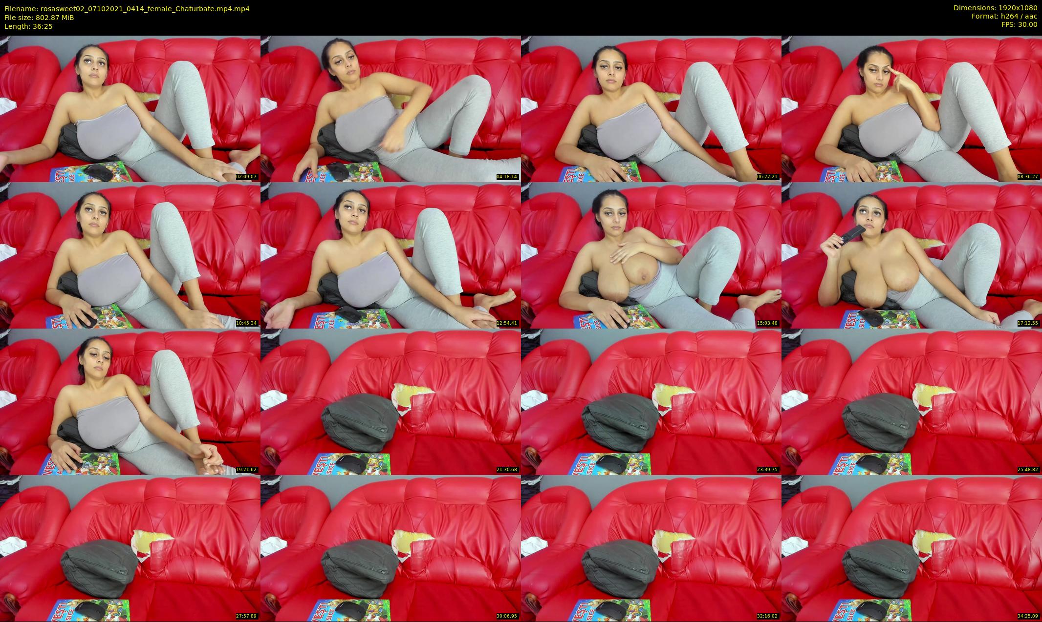 rosasweet02 — 37 minute Chaturbate female cam show recording, 1080p, Oct 7, 2021