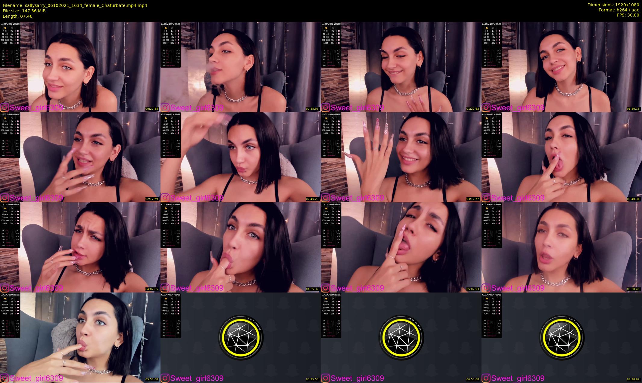 sallysarry — 8 minute Chaturbate couple cam show recording, 1080p, Oct 6, 2021