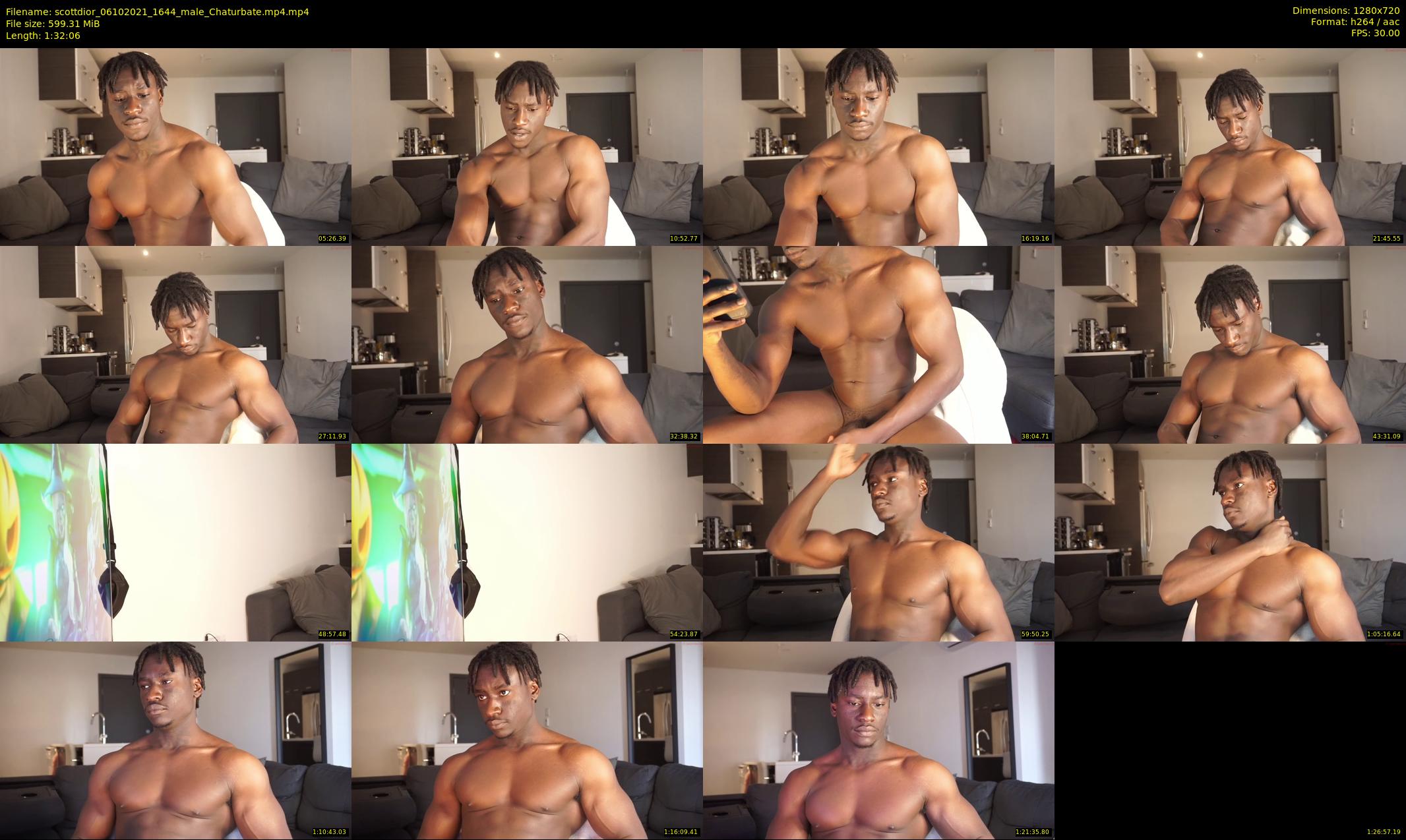 scottdior — 93 minute Chaturbate male cam show recording, 720p, Oct 6, 2021