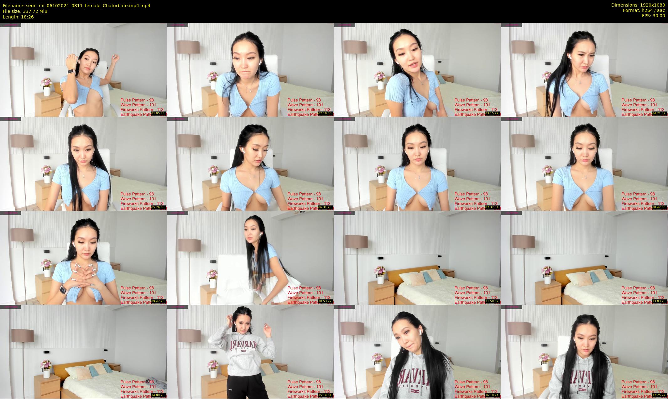 seon_mi — 19 minute Chaturbate female cam show recording, 1080p, Oct 6, 2021