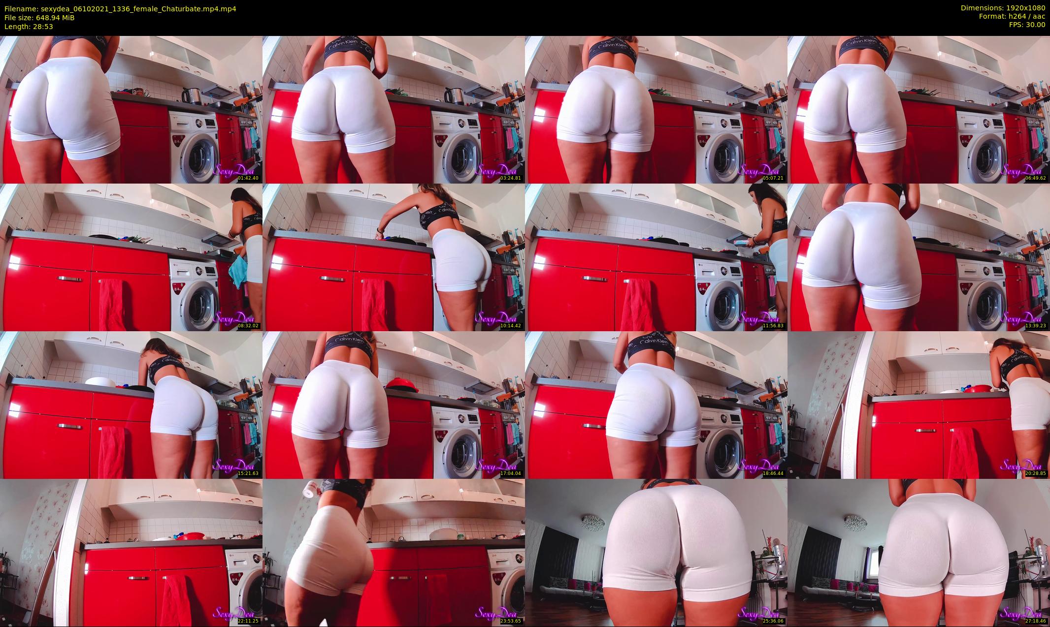 sexydea — 29 minute Chaturbate female cam show recording, 1080p, Oct 6, 2021