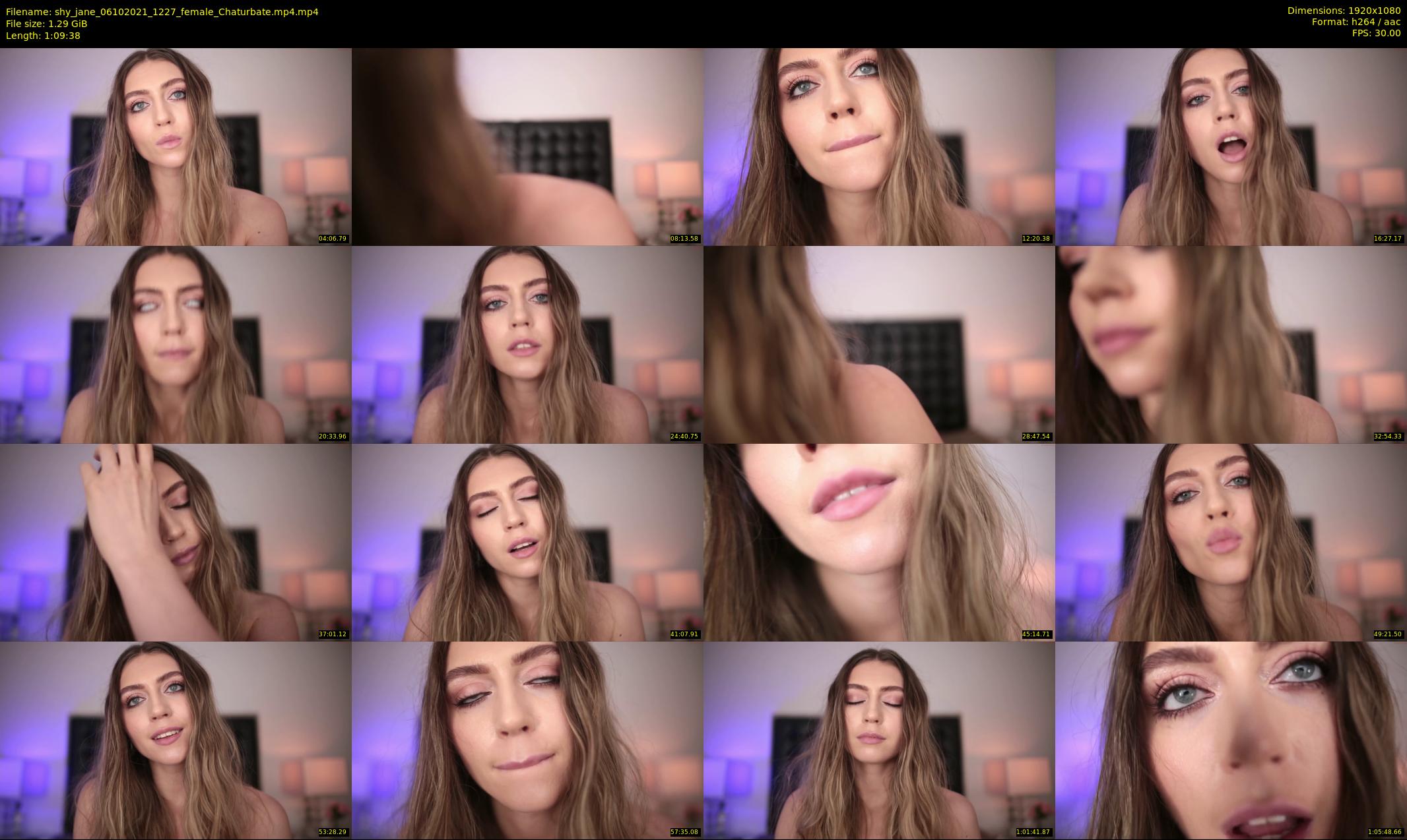 shy_jane — 70 minute Chaturbate female cam show recording, 1080p, Oct 6, 2021