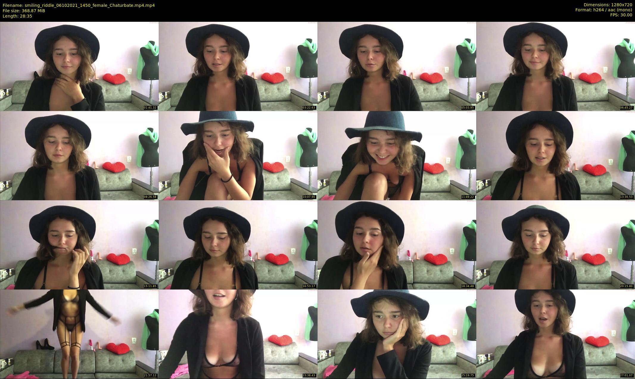 smiling_riddle — 29 minute Chaturbate female cam show recording, 720p, Oct 6, 2021
