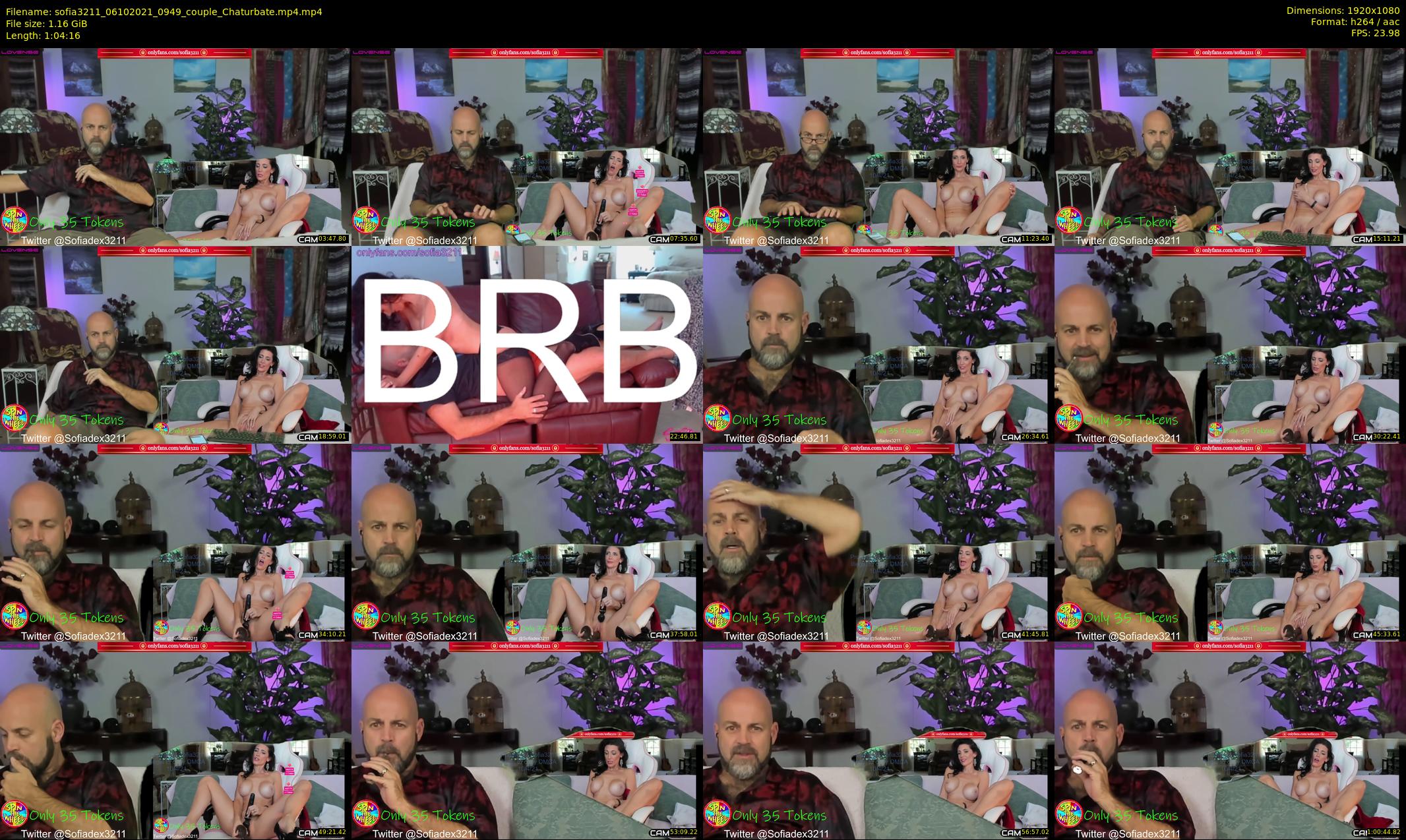 sofia3211 — 65 minute Chaturbate couple cam show recording, 1080p, Oct 6, 2021