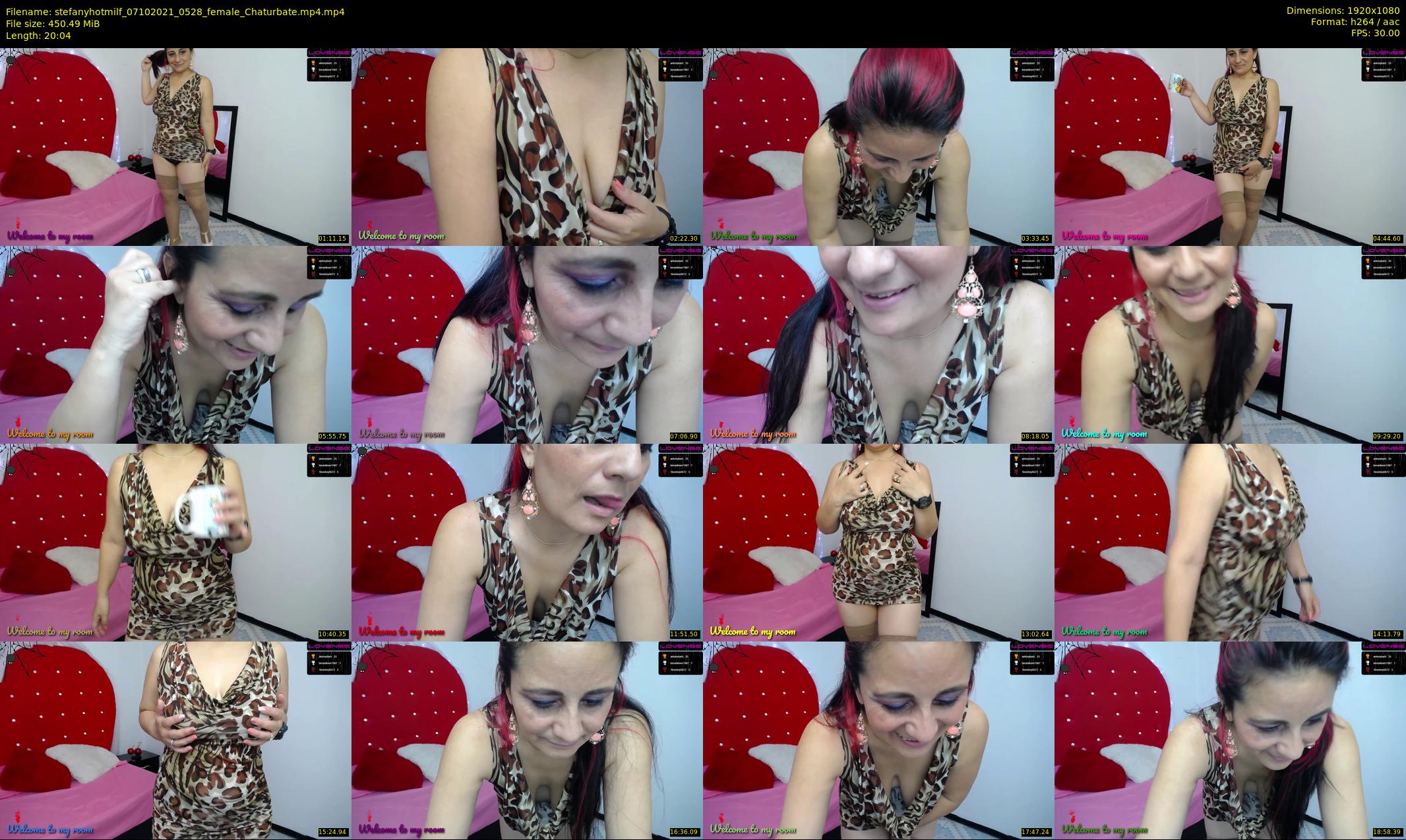 stefanyhotmilf — 21 minute Chaturbate female cam show recording, 1080p, Oct 7, 2021