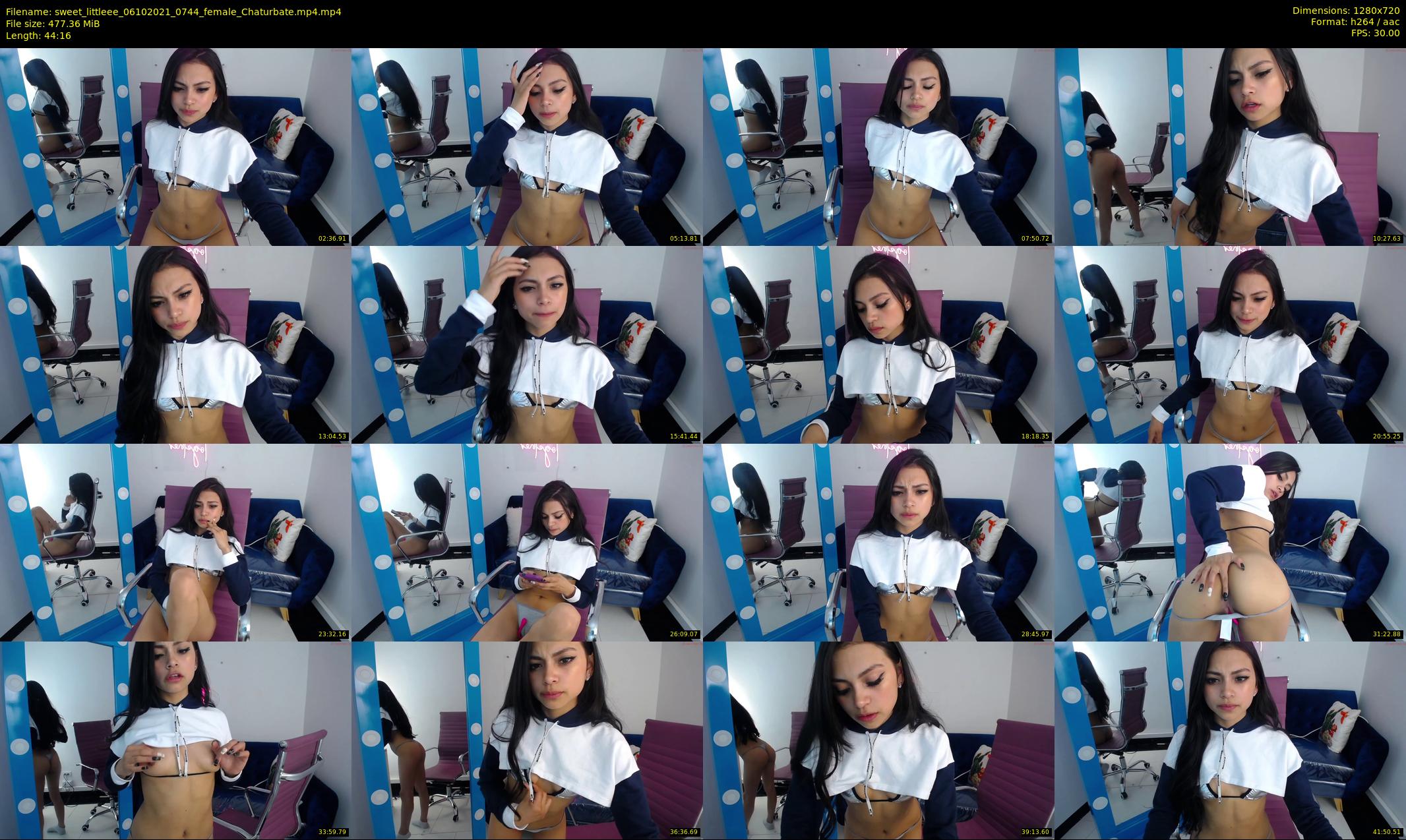sweet_littleee — 45 minute Chaturbate female cam show recording, 720p, Oct 6, 2021