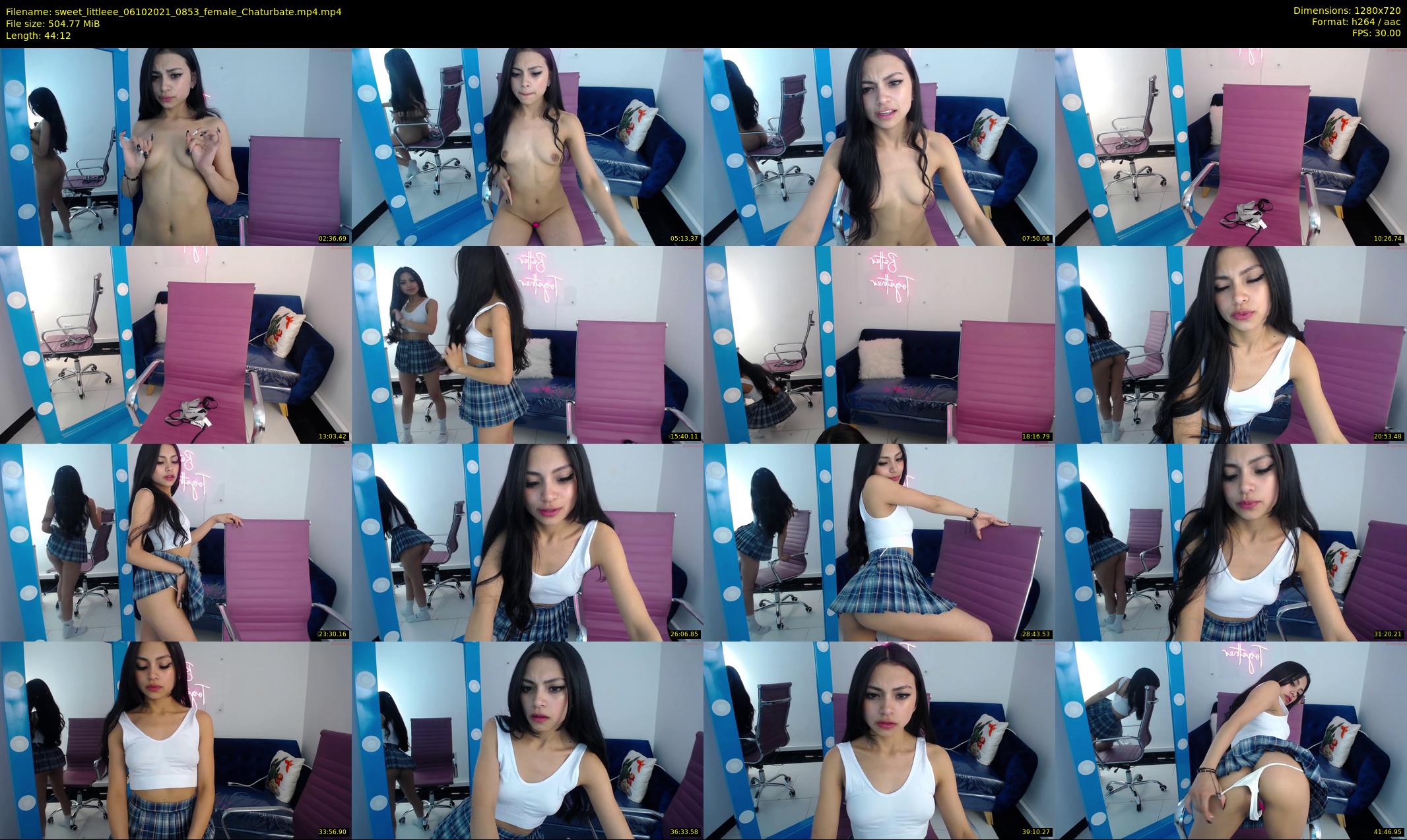 sweet_littleee — 45 minute Chaturbate female cam show recording, 720p, Oct 6, 2021