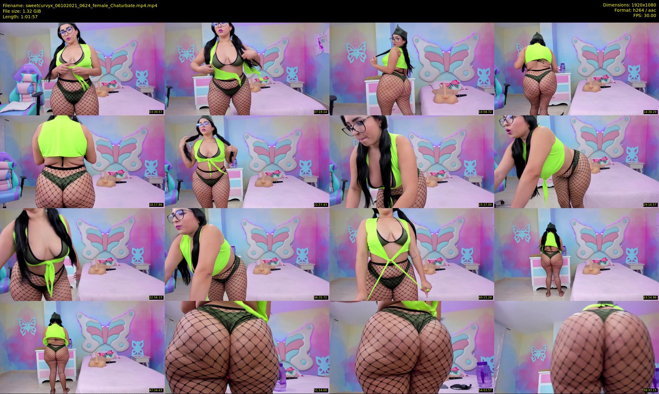 sweetcurvyx — 62 minute Chaturbate couple cam show recording, 1080p, Oct 6, 2021