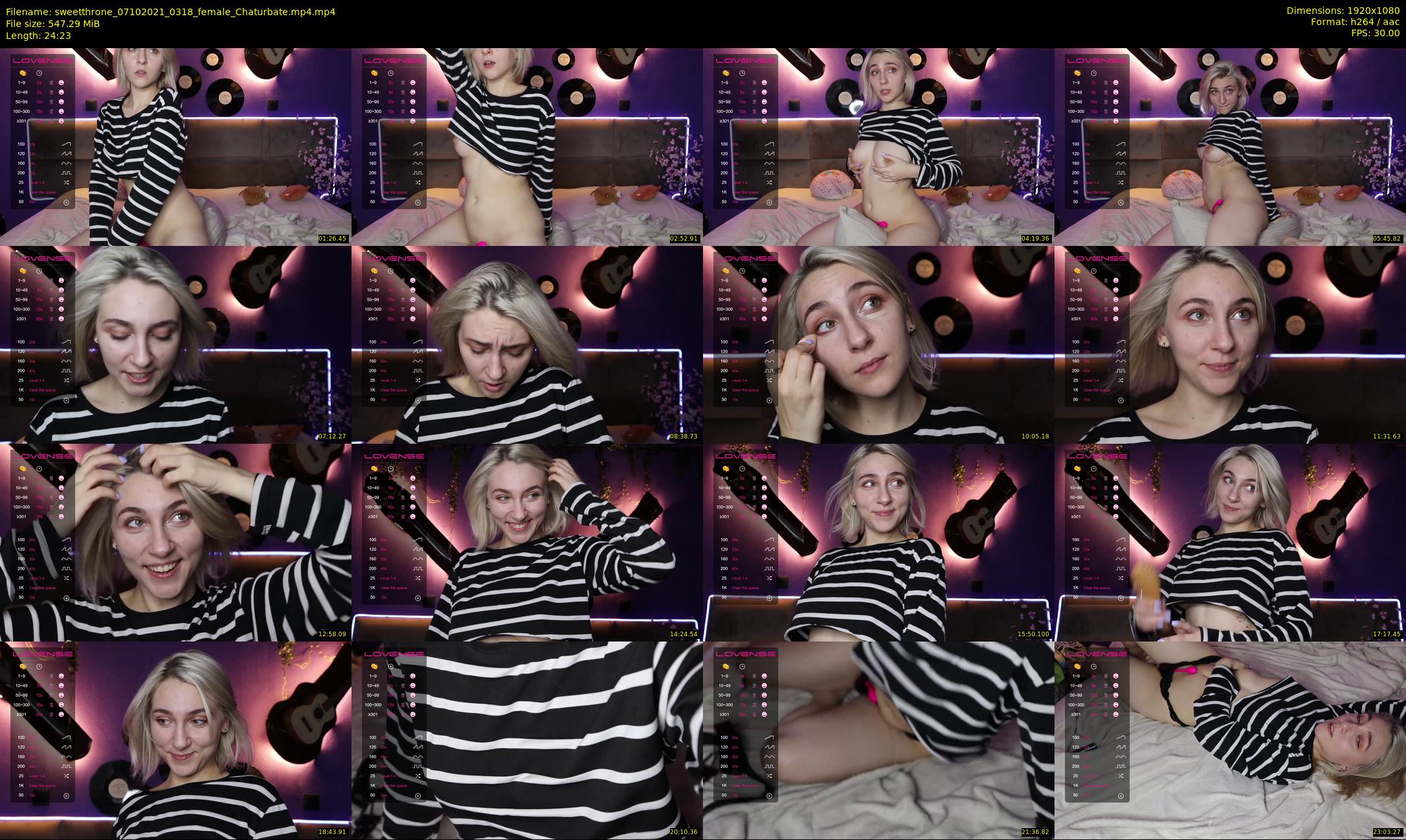 sweetthrone — 25 minute Chaturbate couple cam show recording, 1080p, Oct 7, 2021
