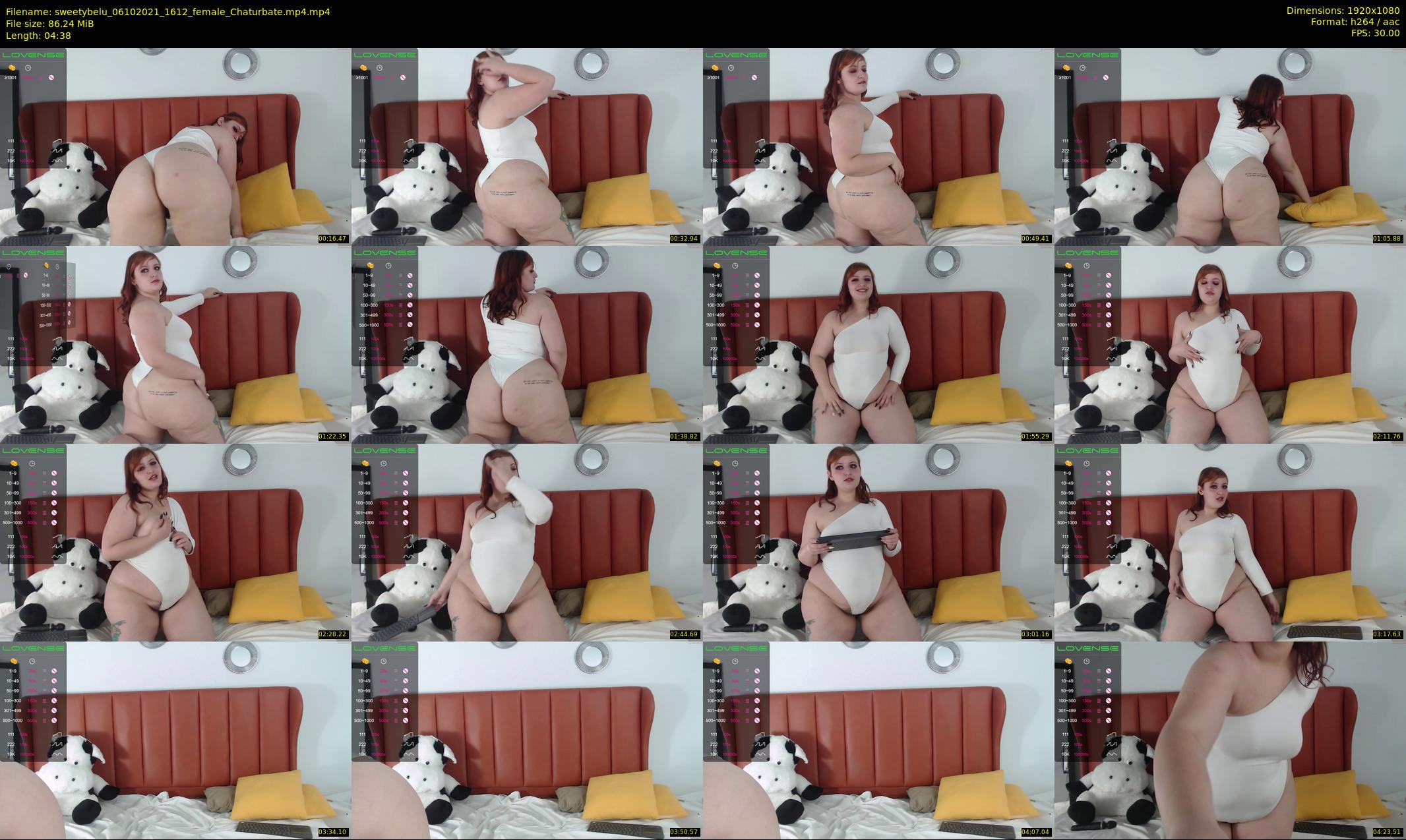 sweetybelu — 5 minute Chaturbate female cam show recording, 1080p, Oct 6, 2021