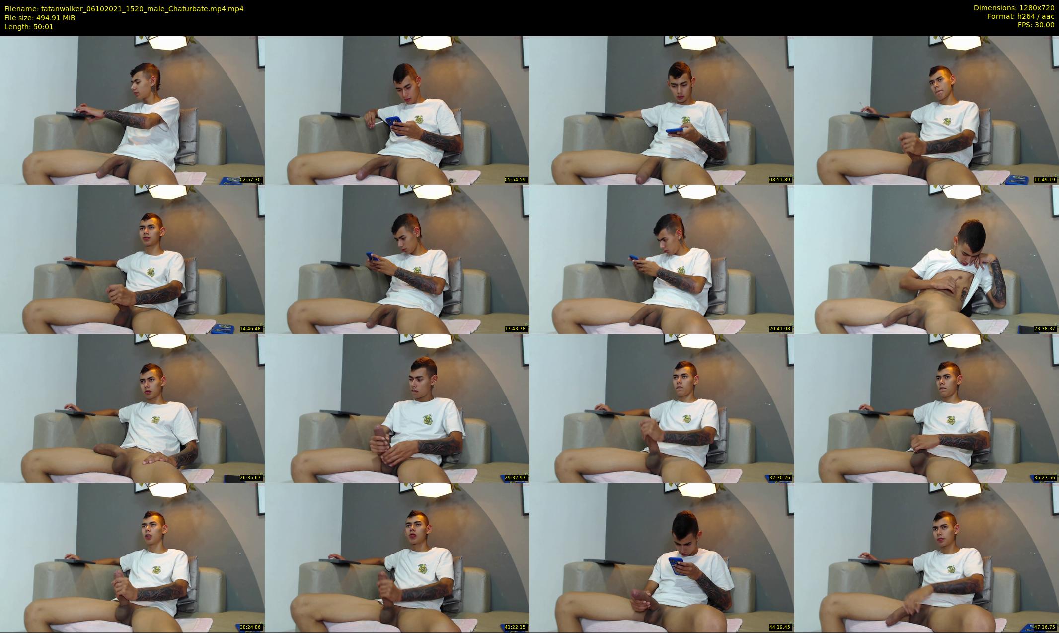 tatanwalker — 51 minute Chaturbate male cam show recording, 720p, Oct 6, 2021