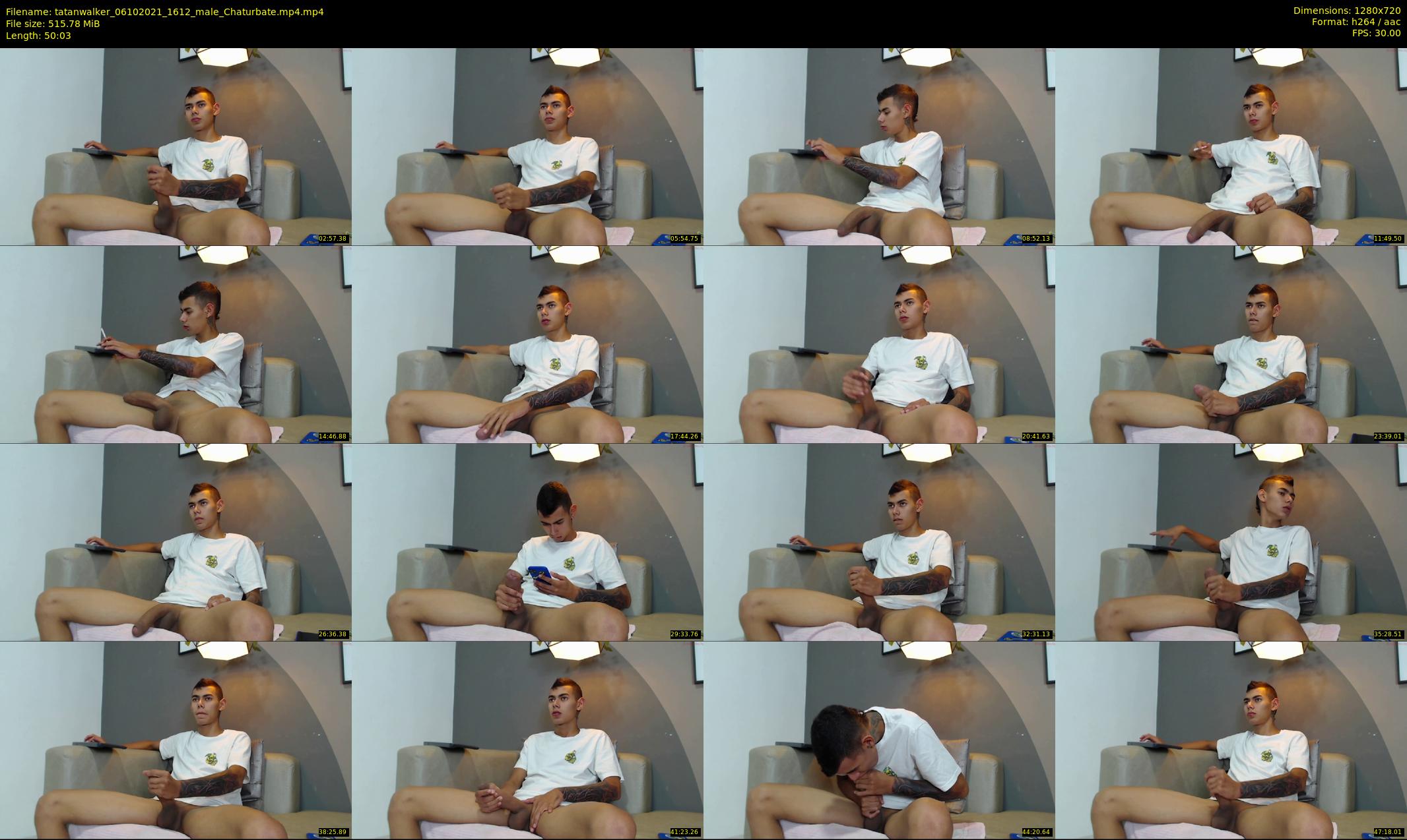tatanwalker — 51 minute Chaturbate male cam show recording, 720p, Oct 6, 2021