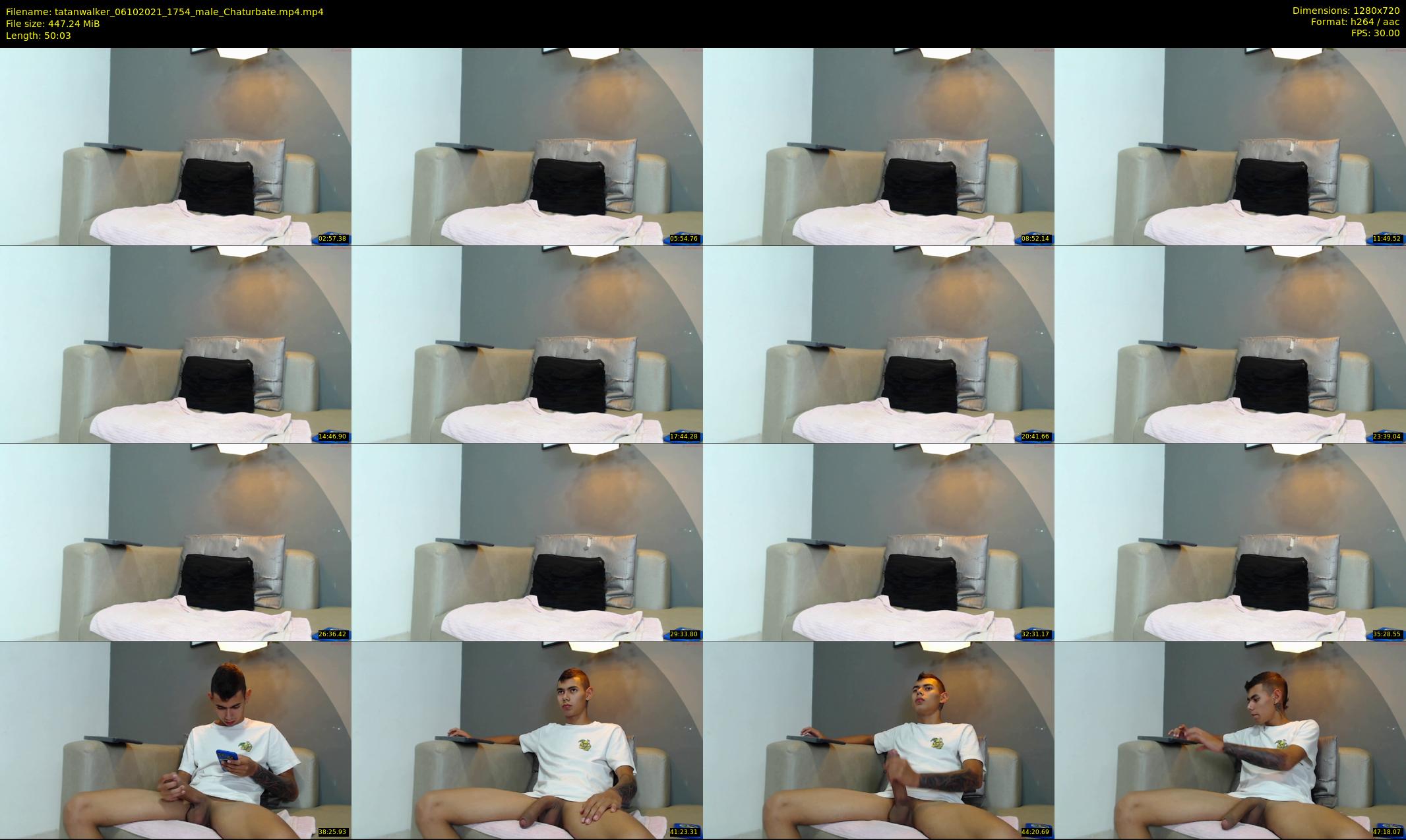 tatanwalker — 51 minute Chaturbate male cam show recording, 720p, Oct 6, 2021