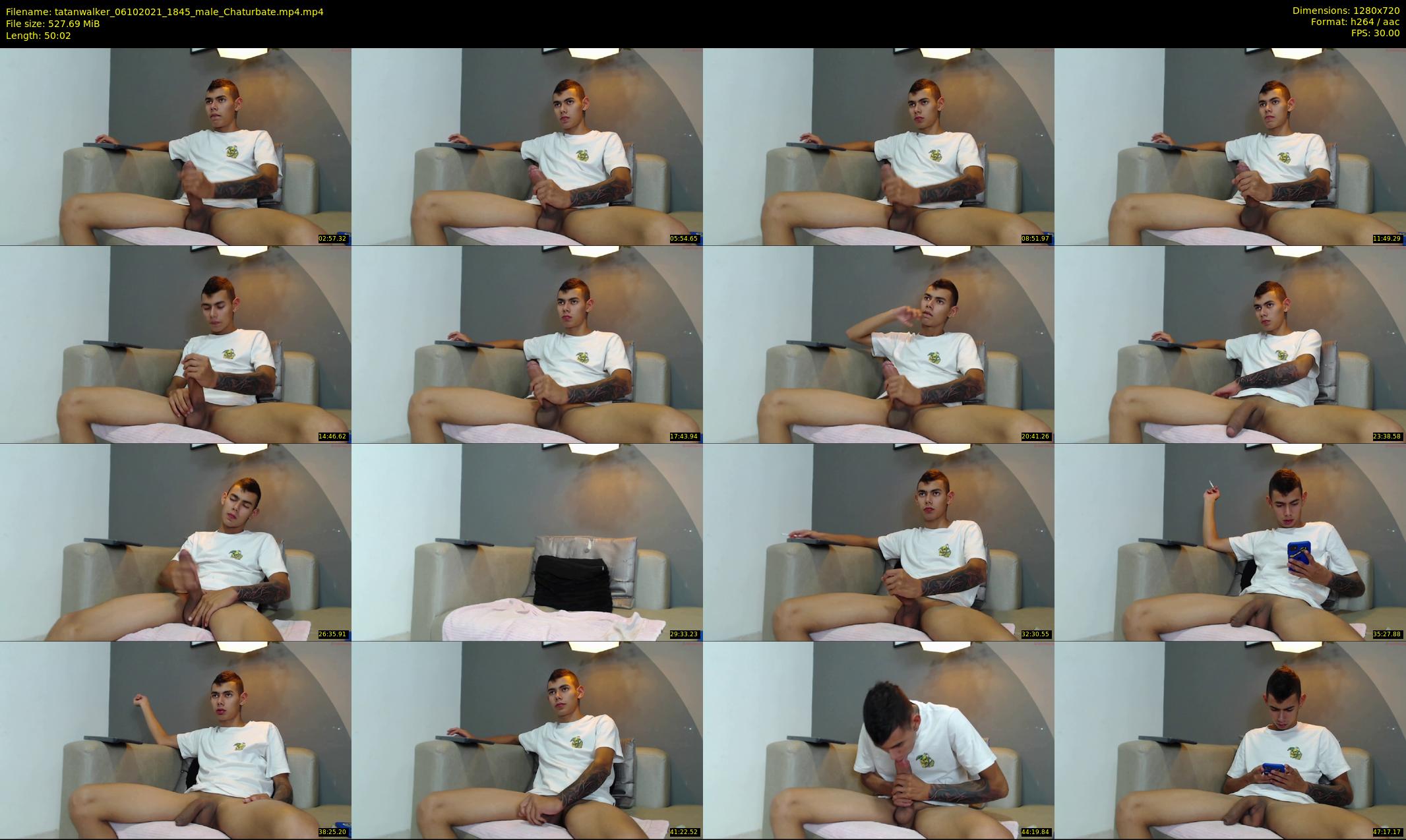 tatanwalker — 51 minute Chaturbate male cam show recording, 720p, Oct 6, 2021