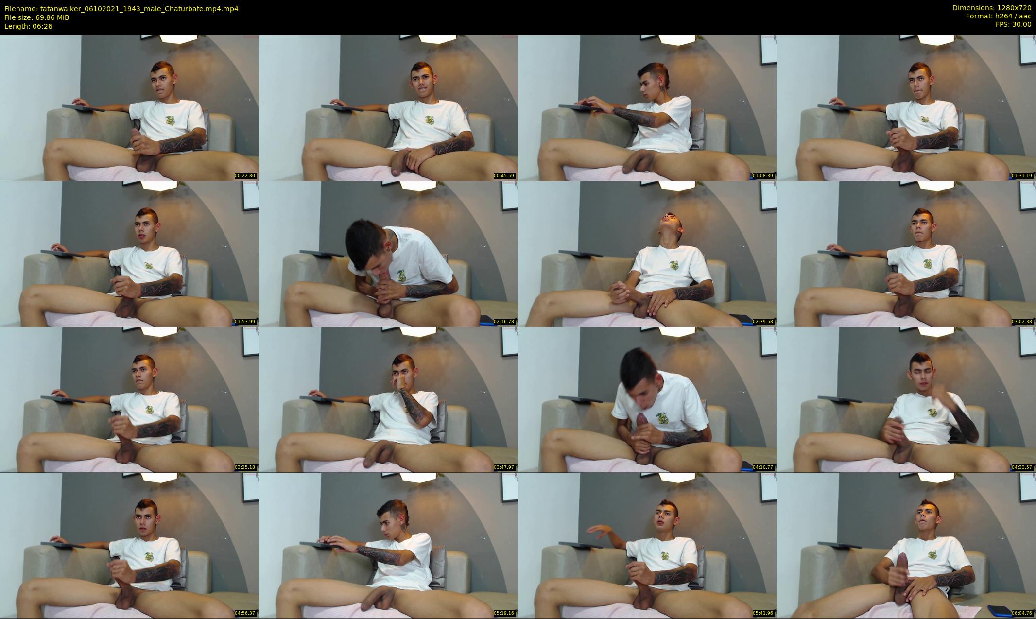 tatanwalker — 7 minute Chaturbate male cam show recording, 720p, Oct 6, 2021
