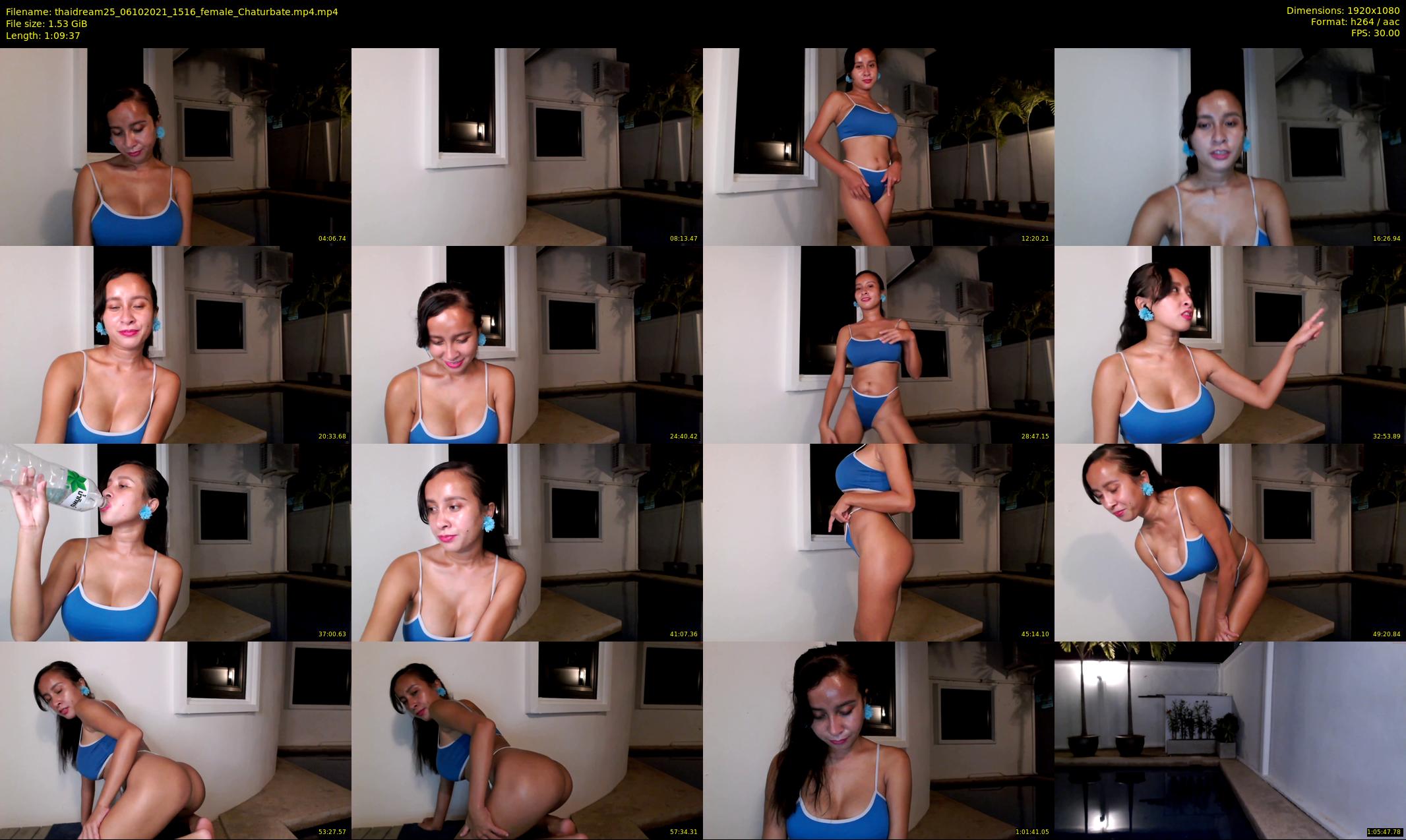 thaidream25 — 70 minute Chaturbate female cam show recording, 1080p, Oct 6, 2021