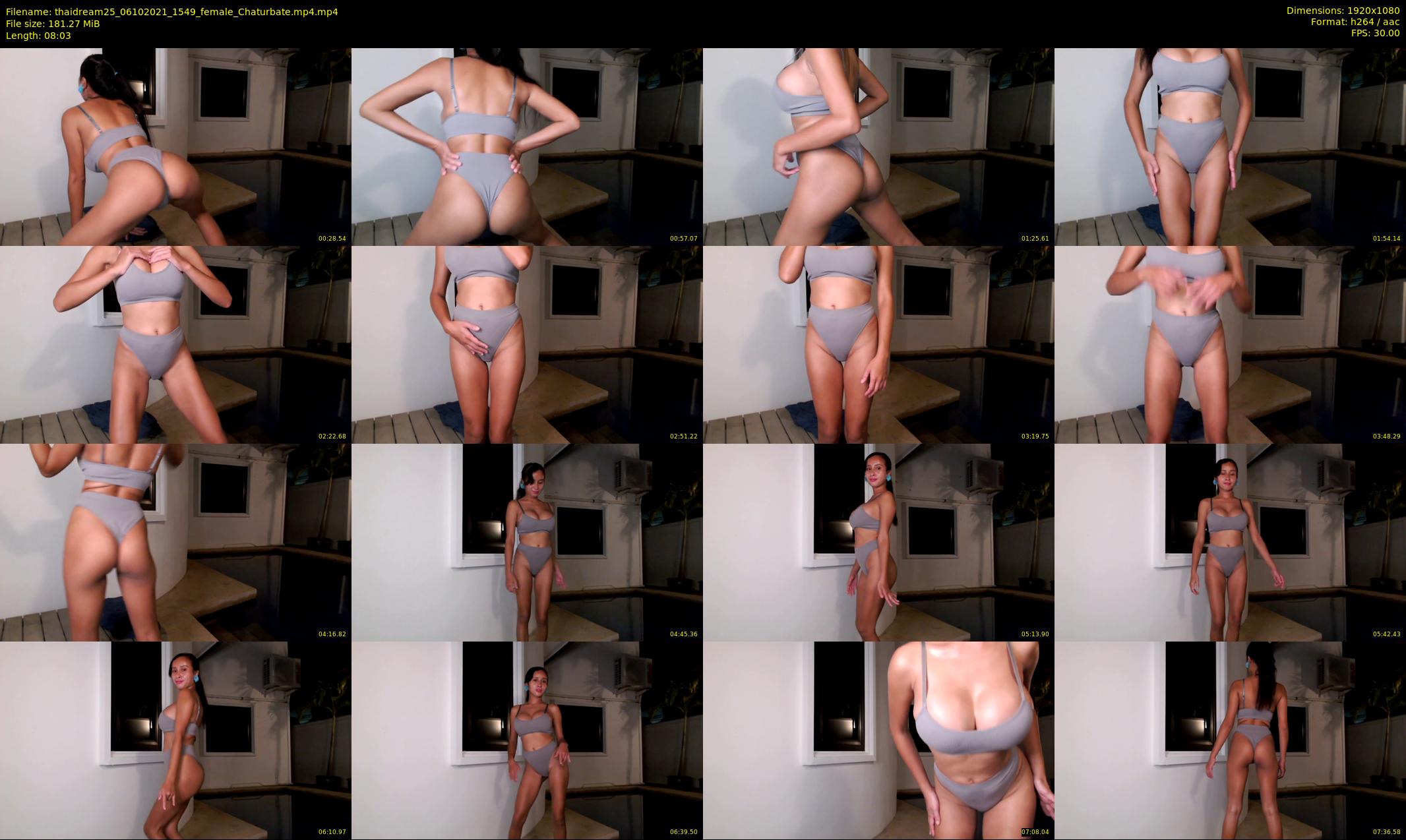 thaidream25 — 9 minute Chaturbate female cam show recording, 1080p, Oct 6, 2021